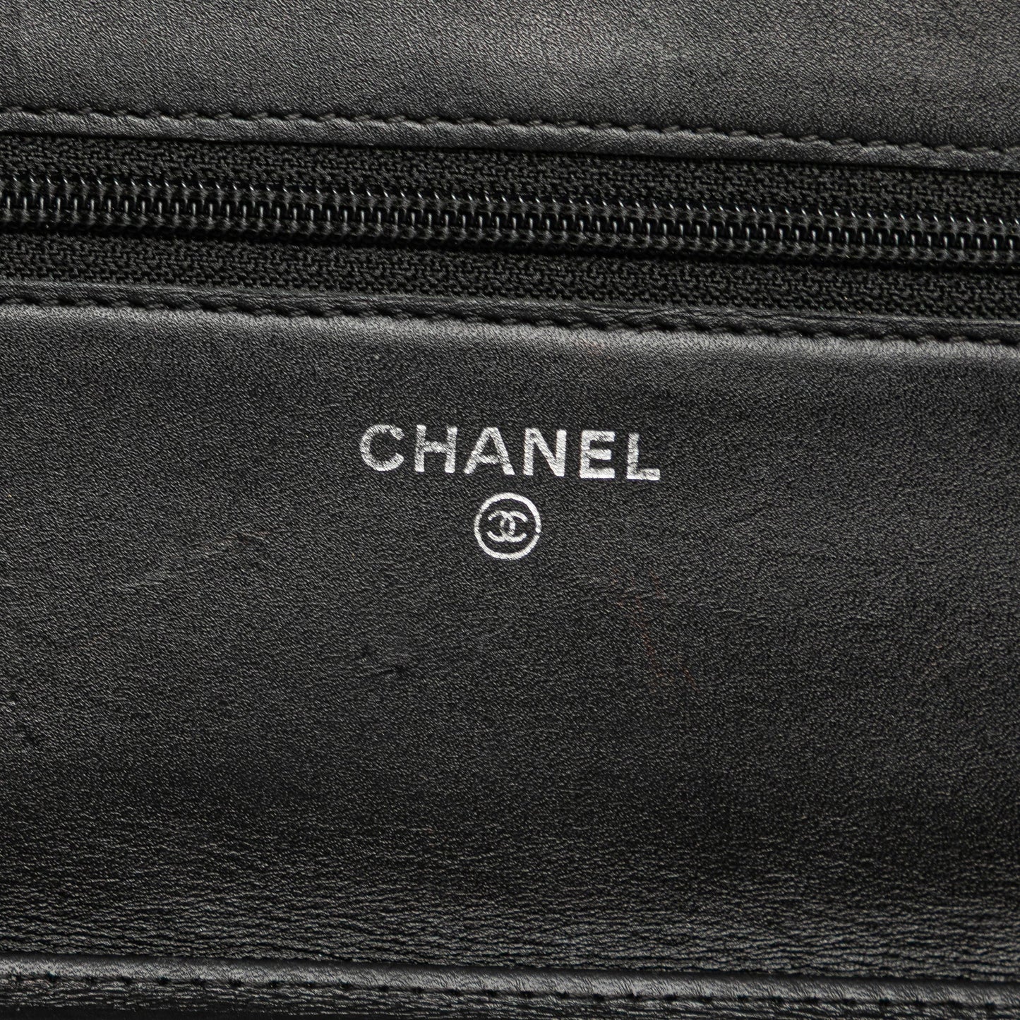 Chanel Quilted Lambskin Cambon Ligne Wallet On Chain