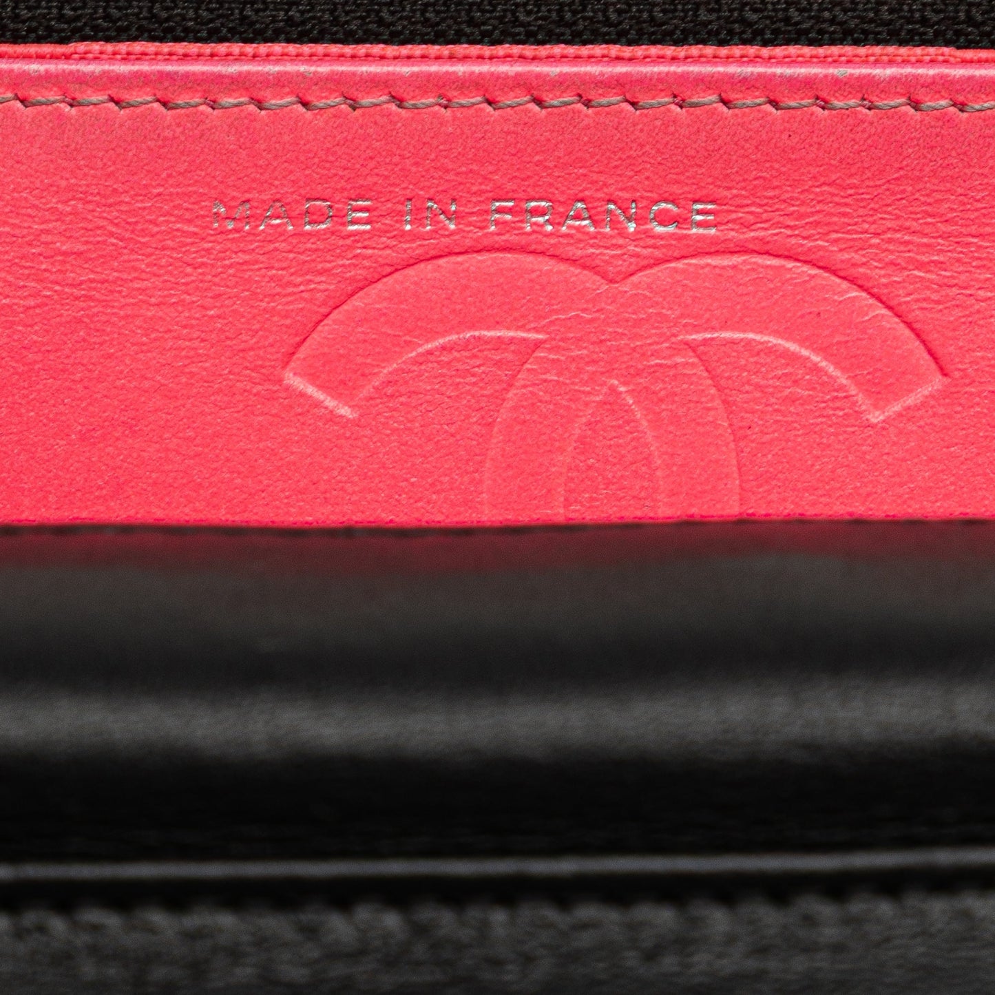 Chanel Quilted Lambskin Cambon Ligne Wallet On Chain