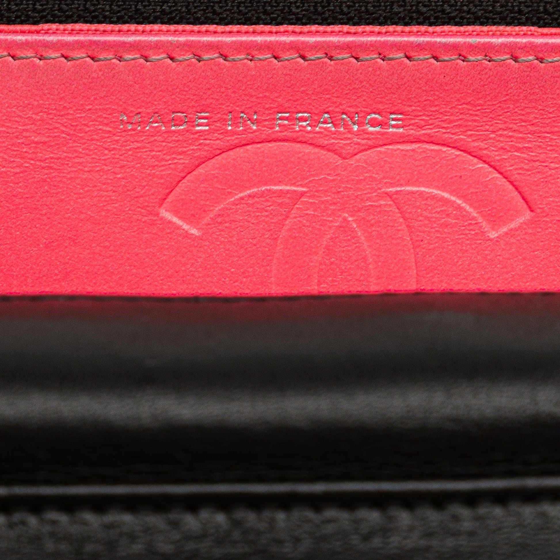 Chanel Quilted Lambskin Cambon Ligne Wallet On Chain