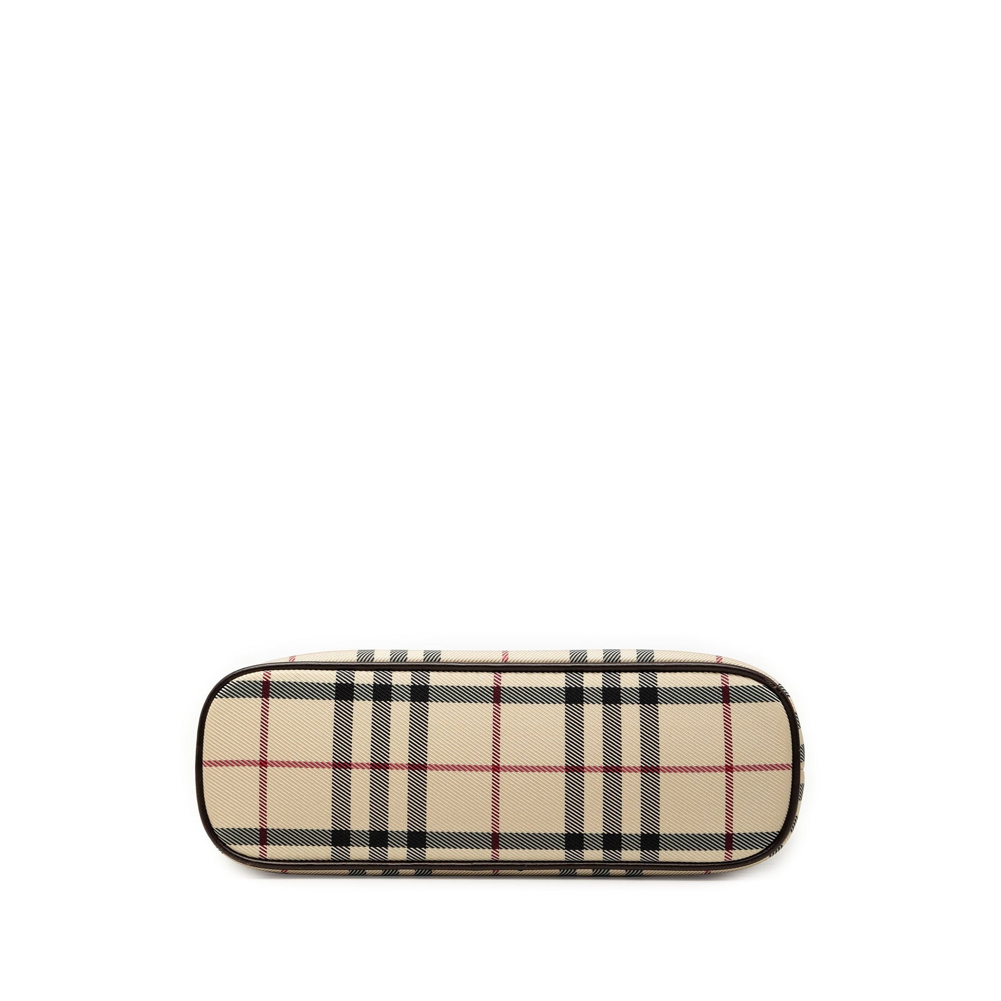 Burberry House Check Canvas Handbag