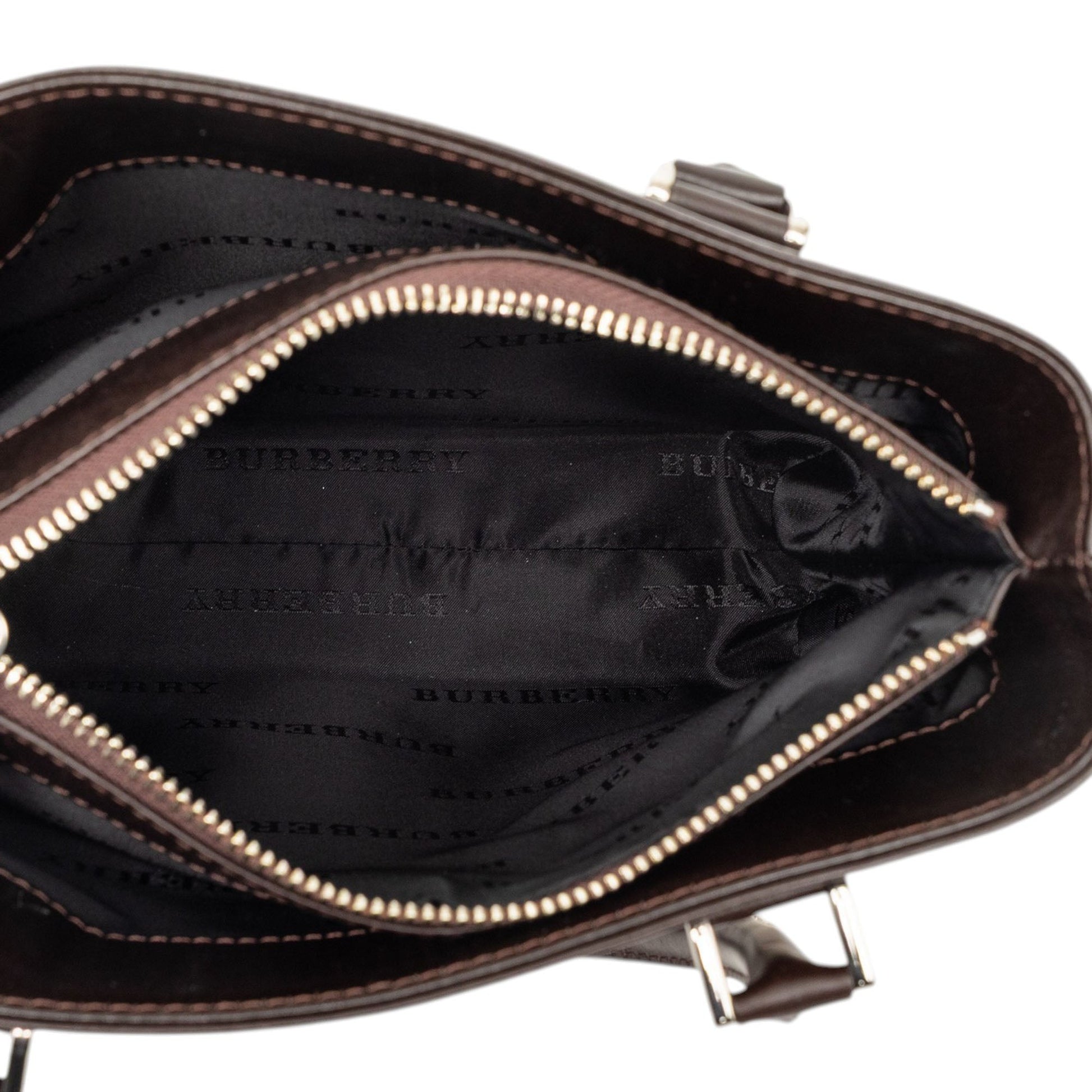 Burberry House Check Canvas Handbag
