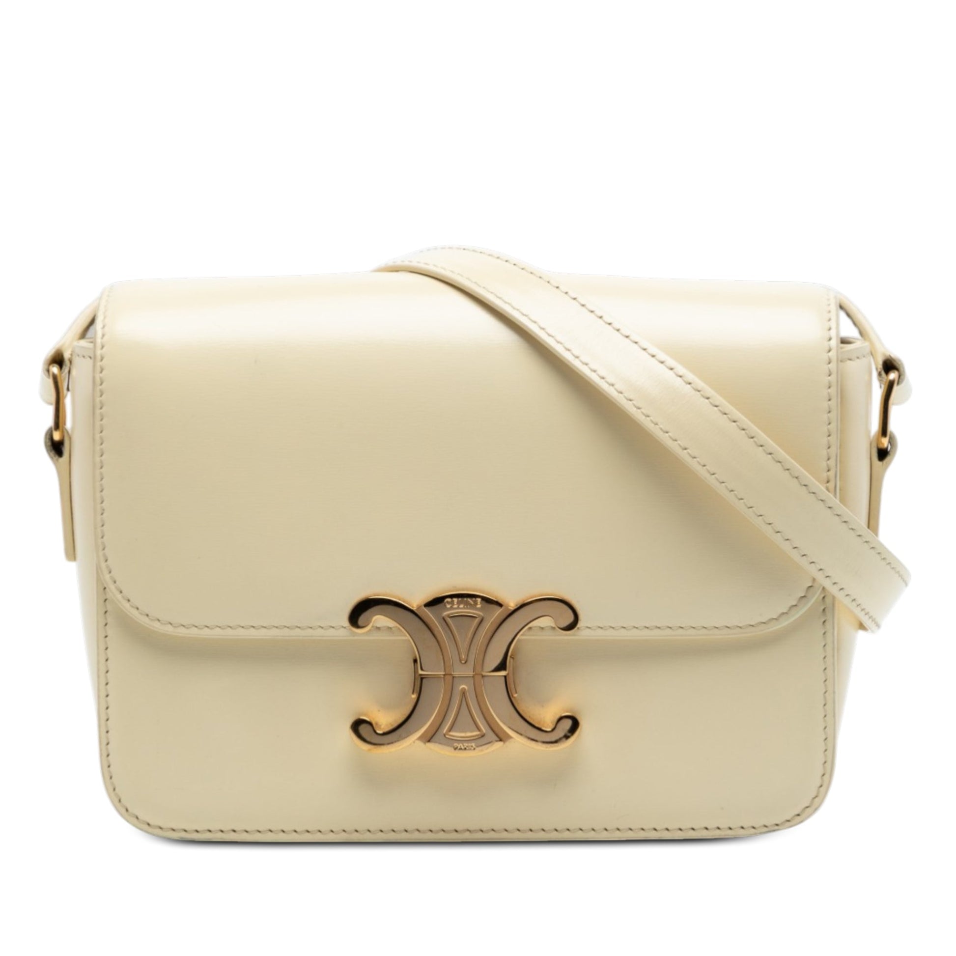 Classique Shiny Calfskin Triomphe Crossbody