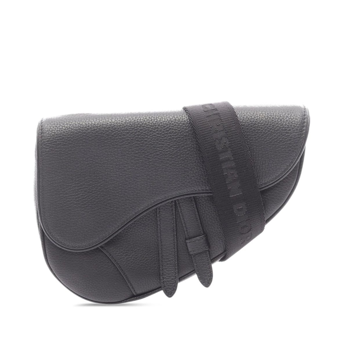 Dior Leather Saddle Bag