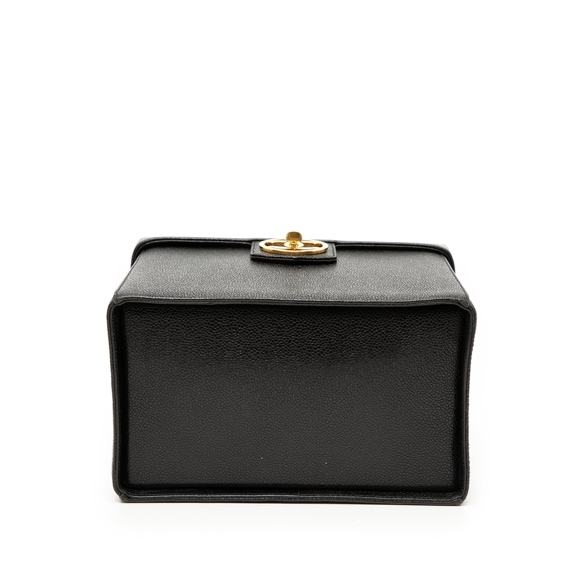 Chanel CC Caviar Vanity Box Case