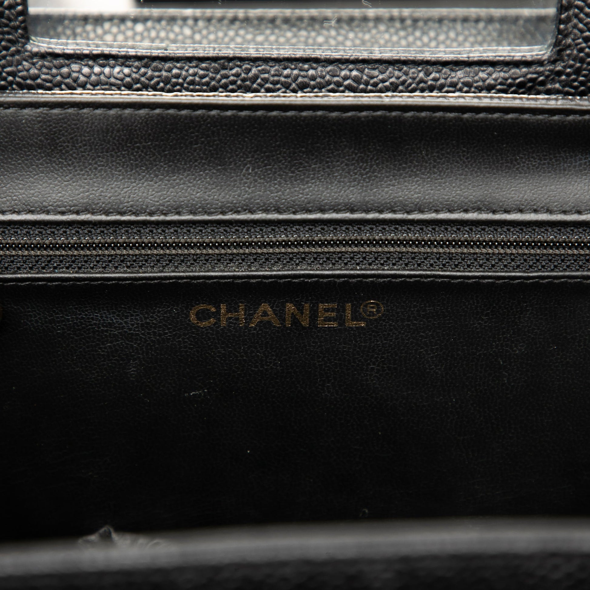 Chanel CC Caviar Vanity Box Case