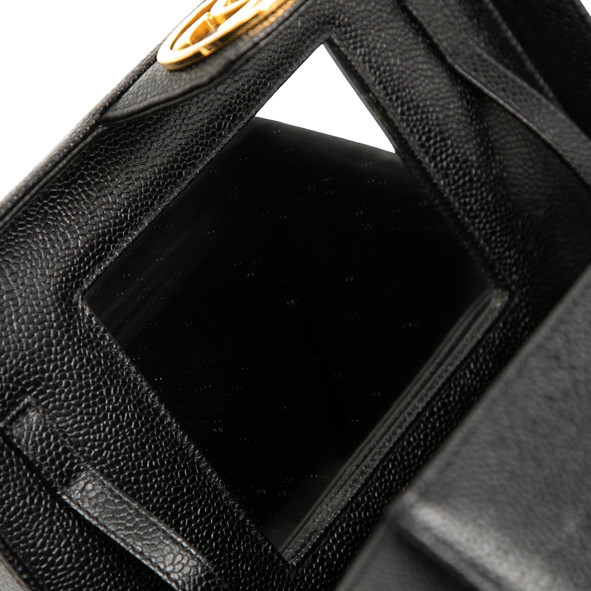 Chanel CC Caviar Vanity Box Case