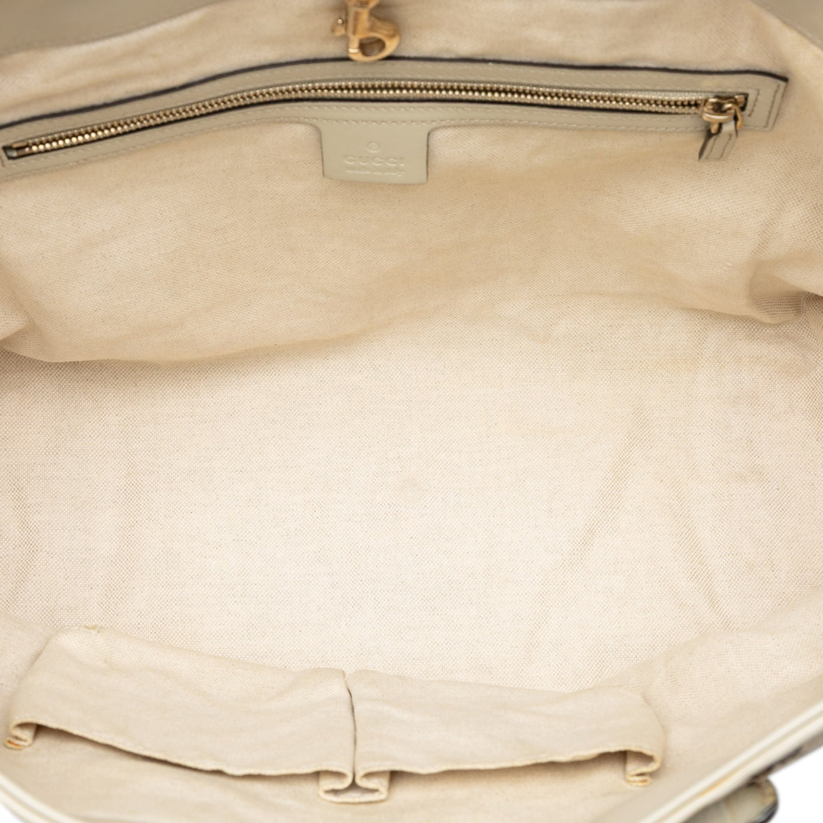 Gucci GG Canvas Heart Bit Tote