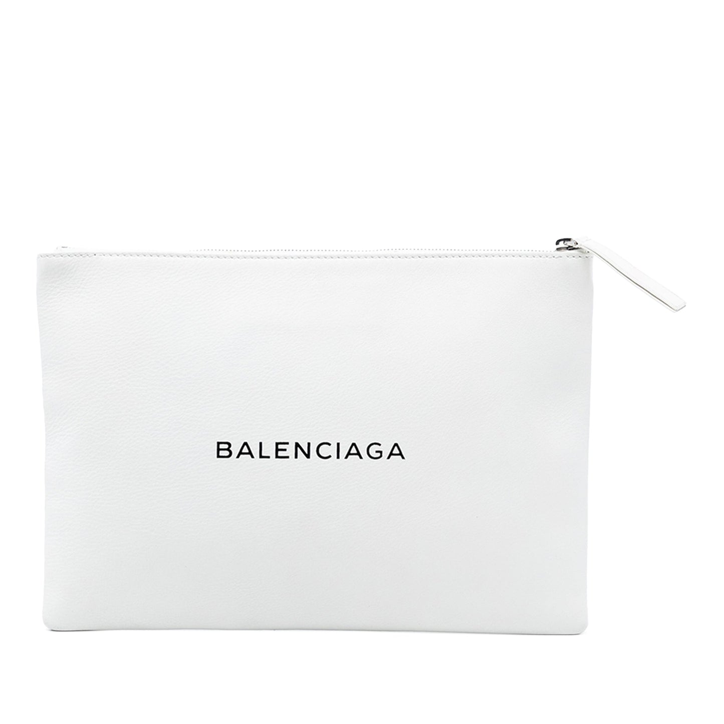 Balenciaga Leather Everyday Clutch