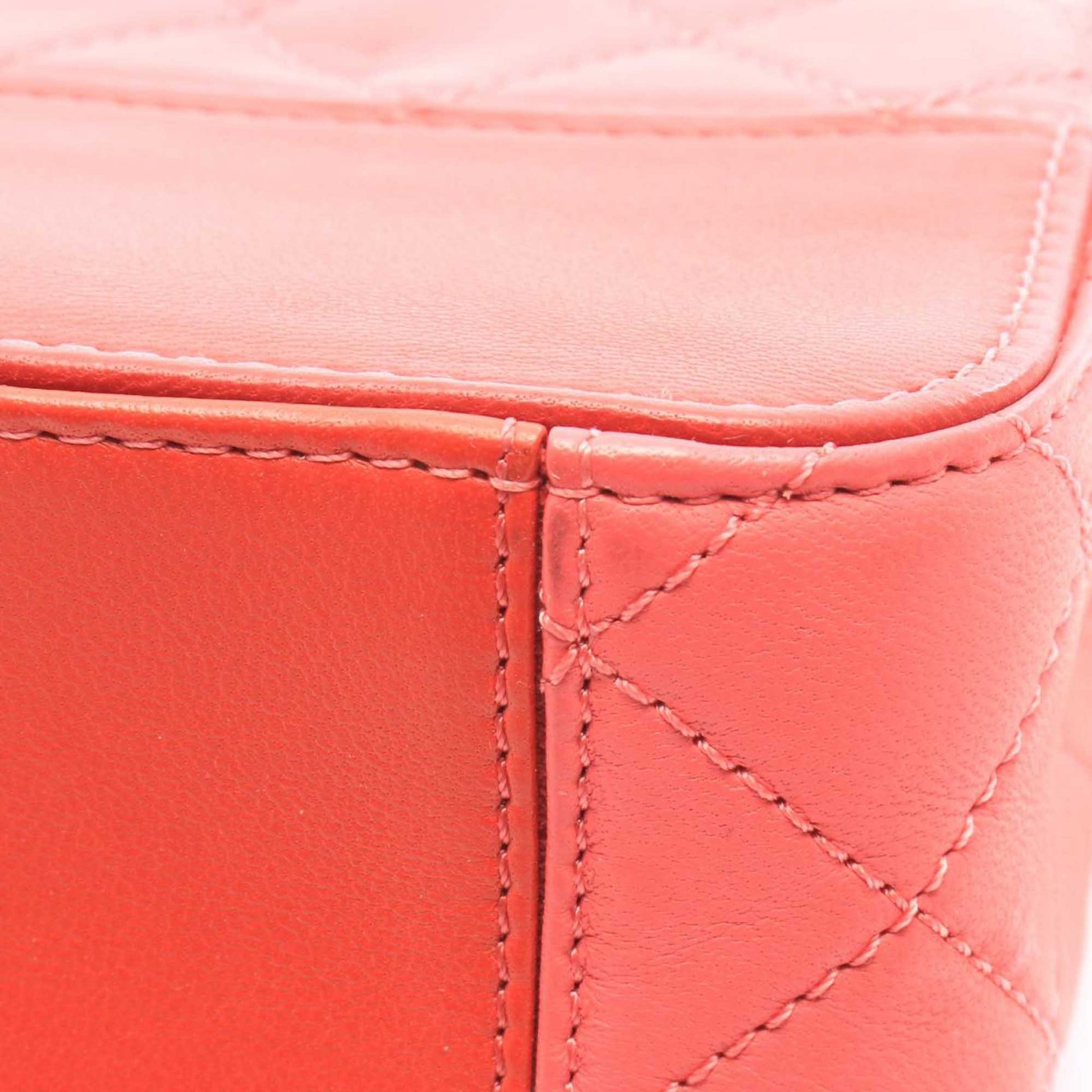 Chanel Tricolor Quilted Lambskin Single Flap