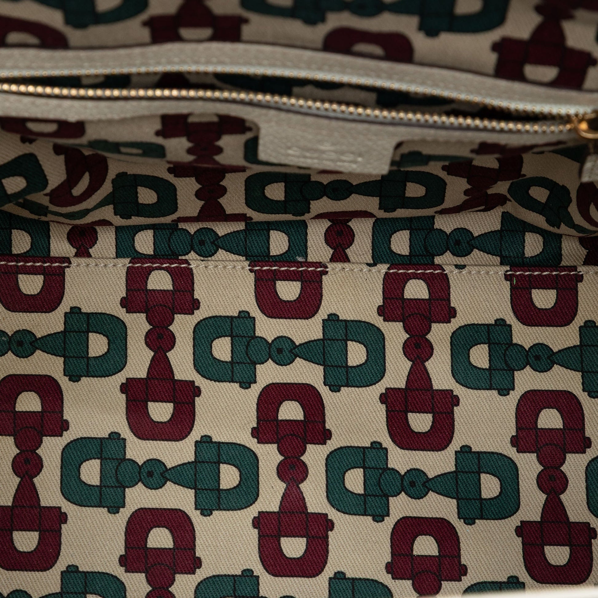 GG Canvas Web Treasure Handbag