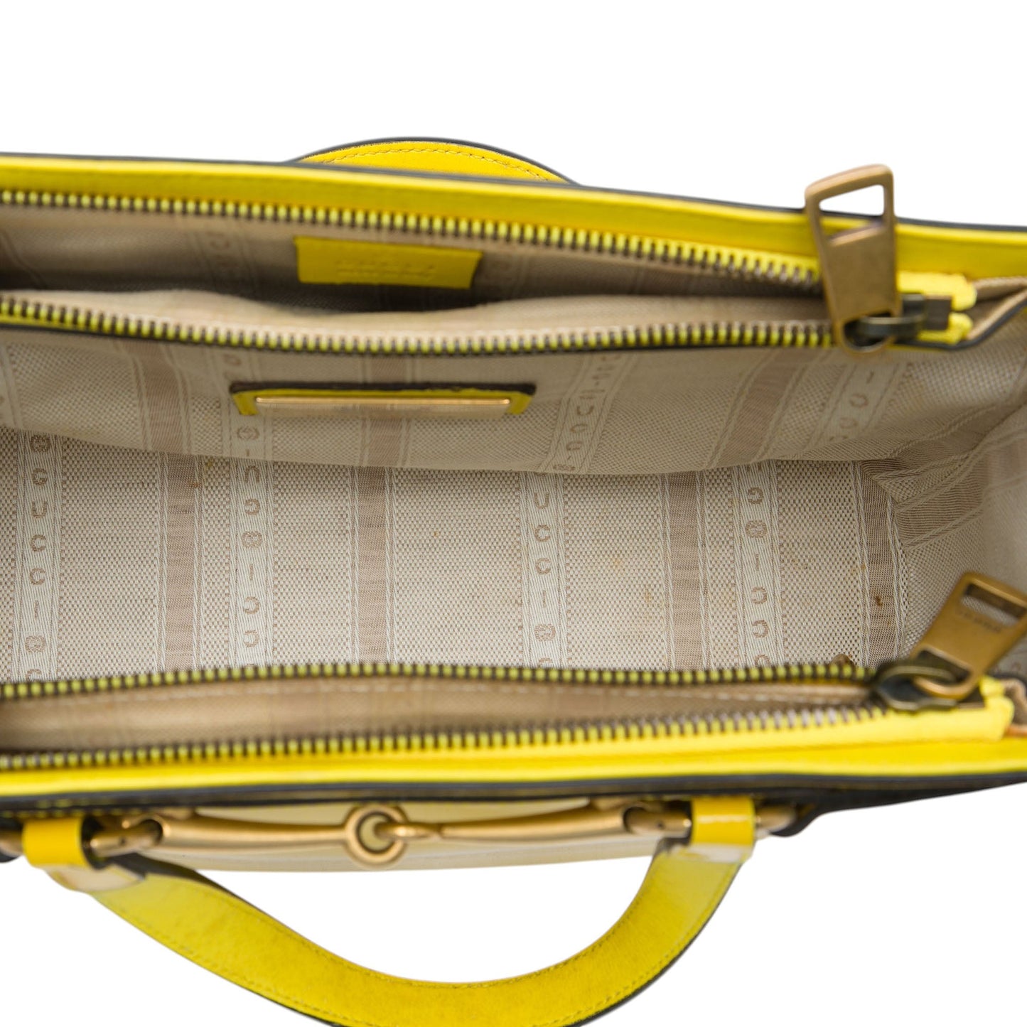 Gucci Patent Bright Bit Satchel