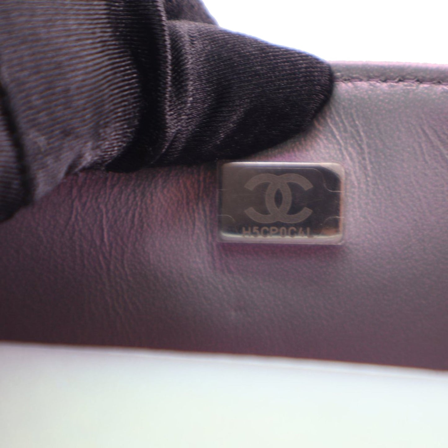 Chanel Mini Rectangular Classic Iridescent Calfskin Single Flap