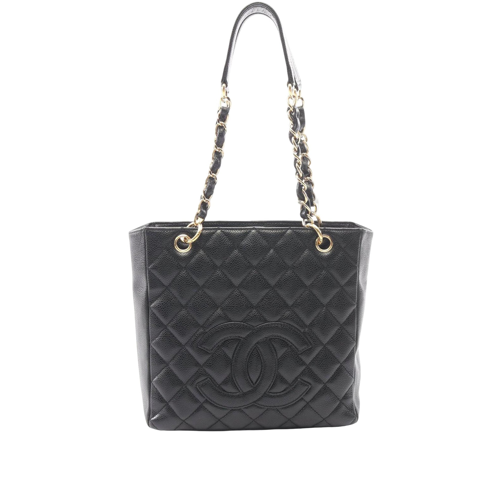 Chanel Caviar Petite Shopping Tote