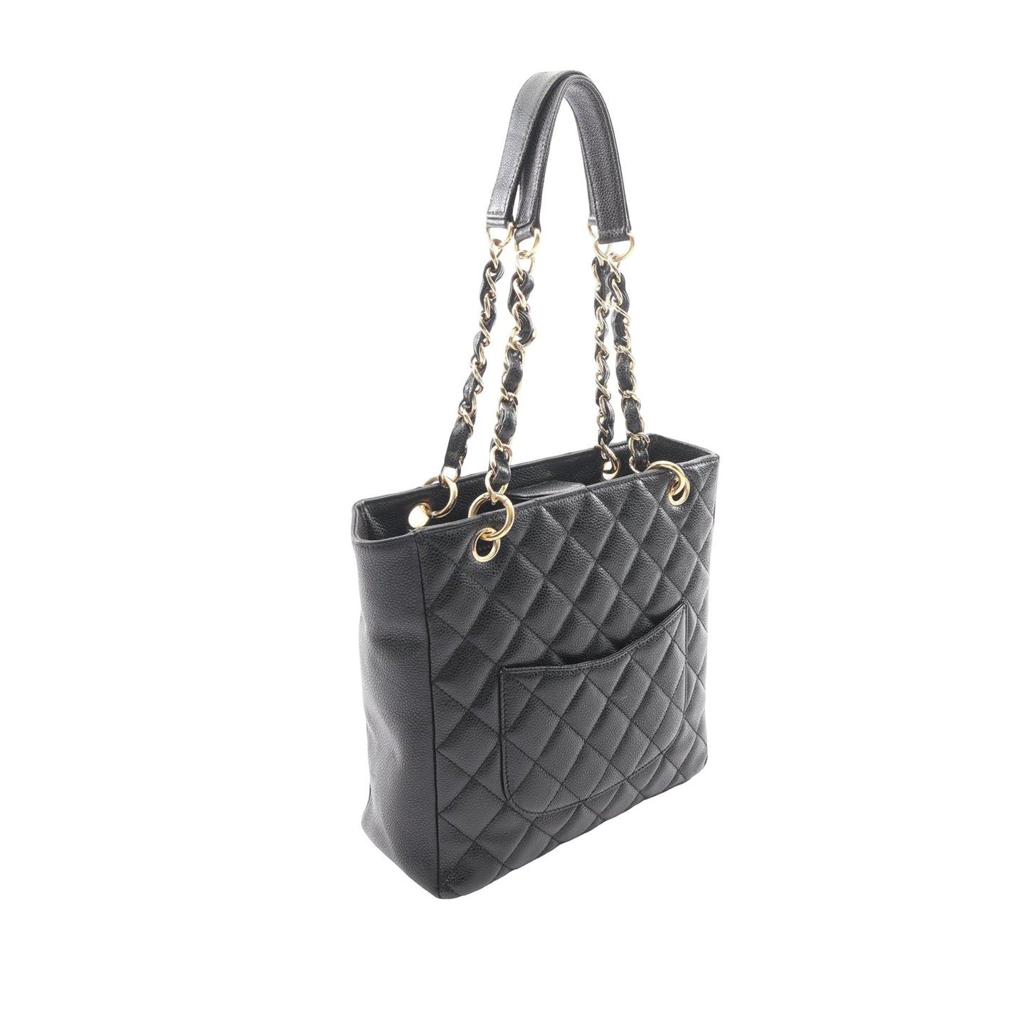 Chanel Caviar Petite Shopping Tote