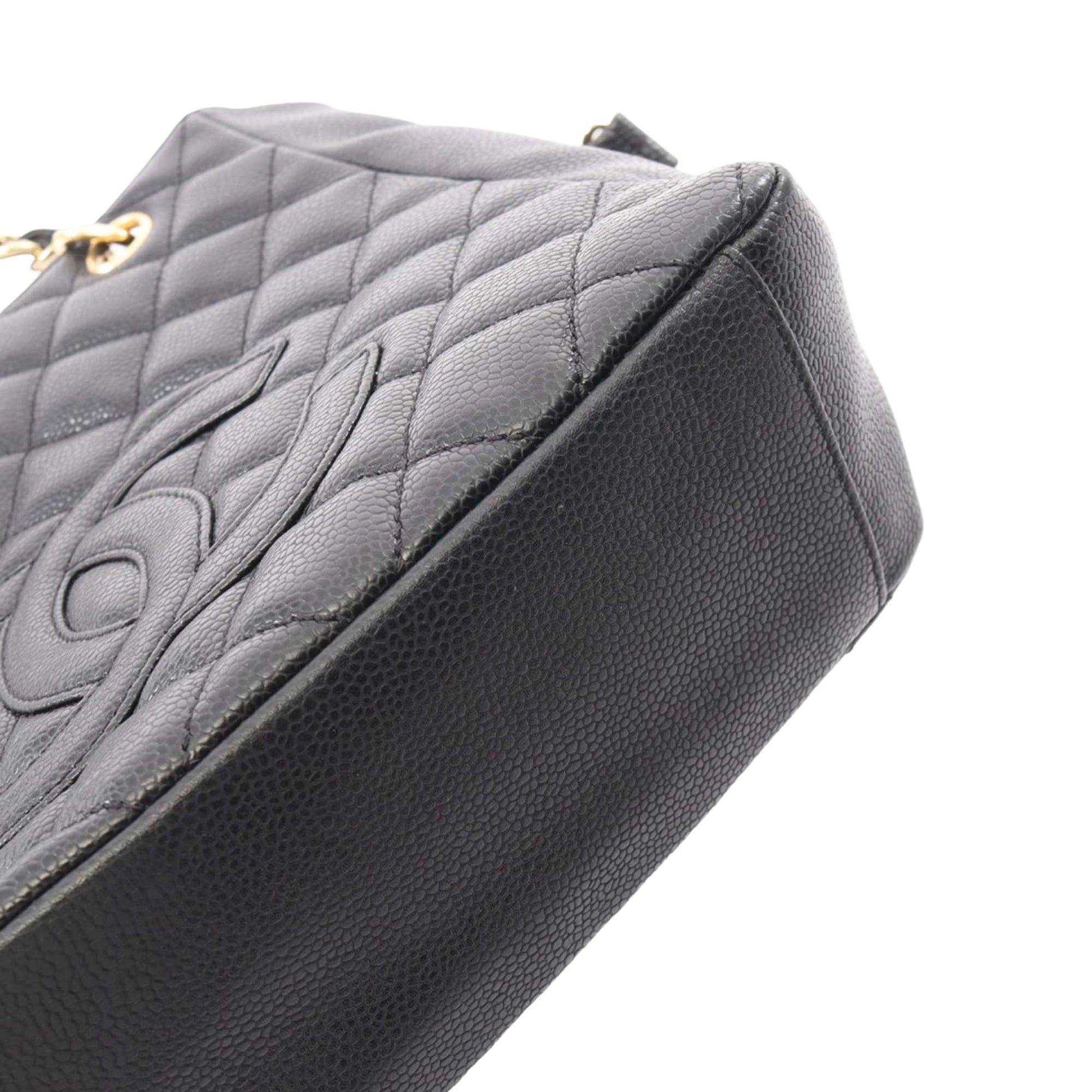Chanel Caviar Petite Shopping Tote