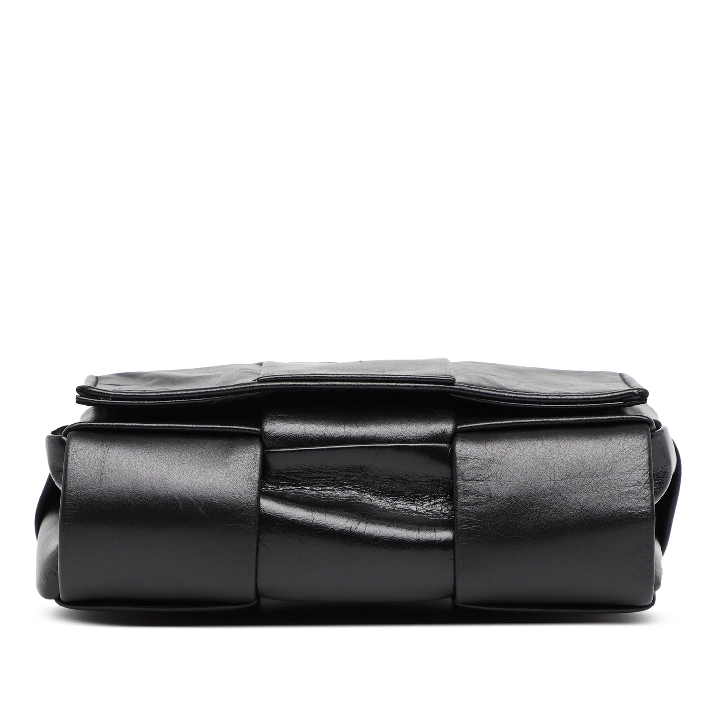 Bottega Veneta Candy Paper Calfskin Intrecciato Cassette Crossbody