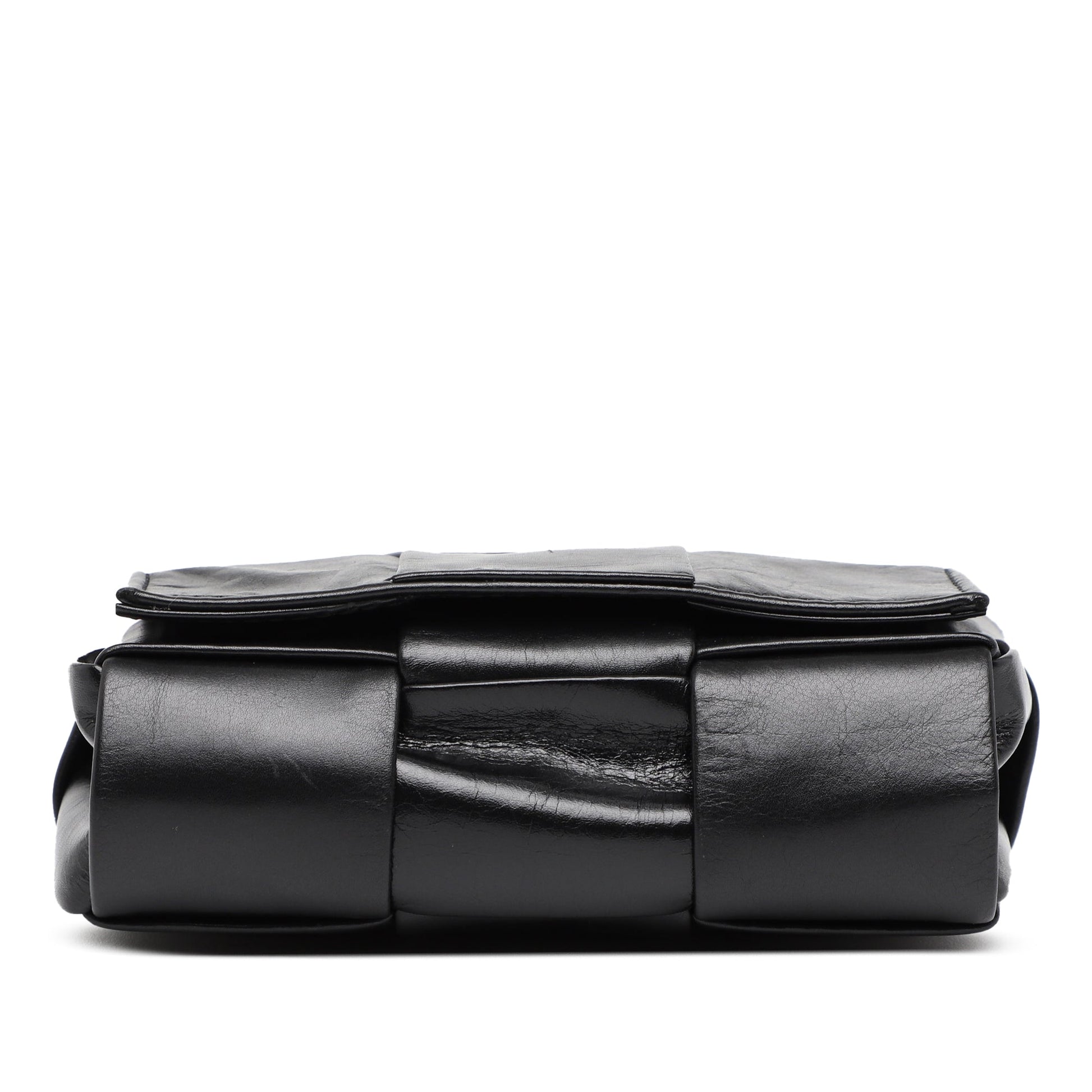 Bottega Veneta Candy Paper Calfskin Intrecciato Cassette Crossbody