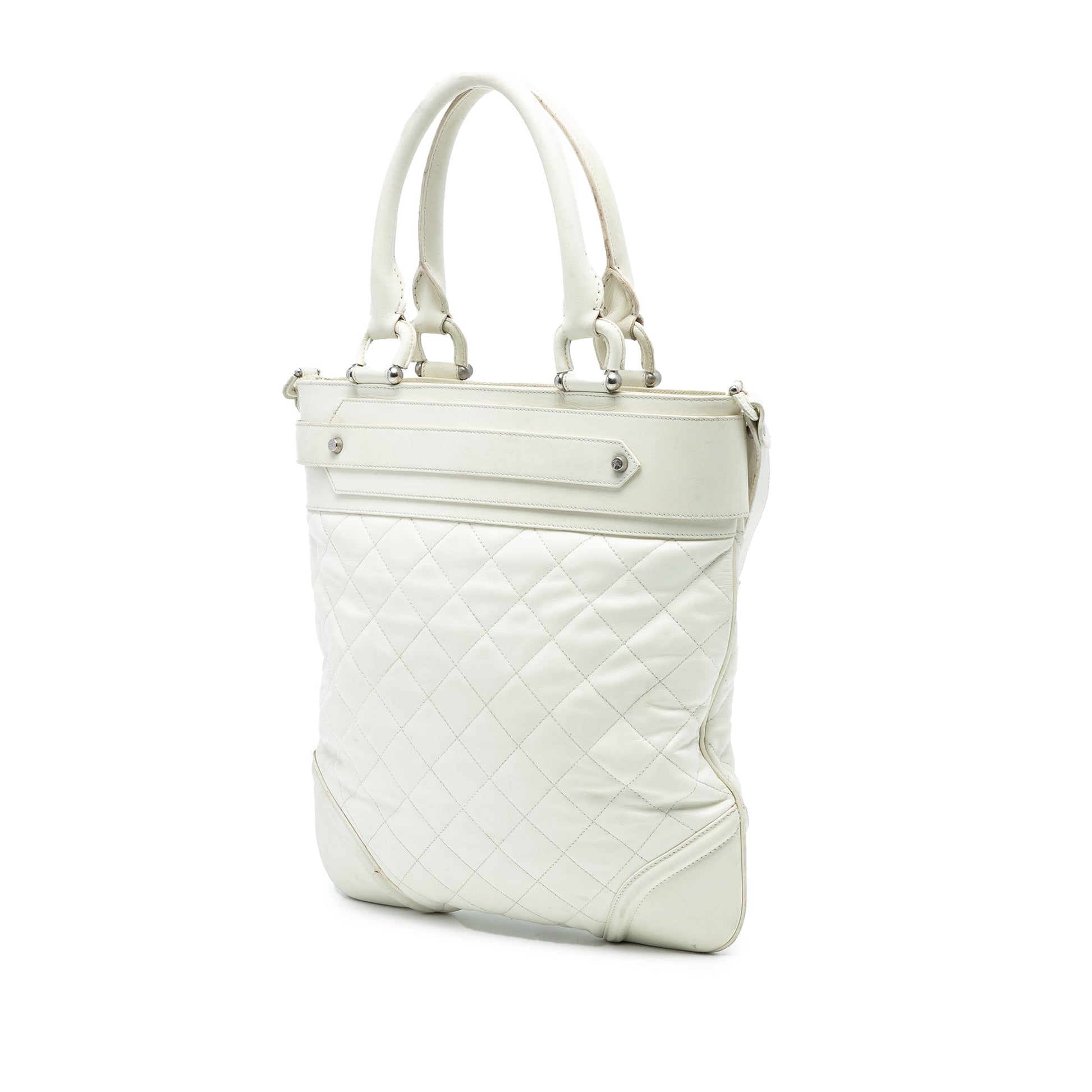 Burberry Quilted Leather Hillgate Convertible Tote