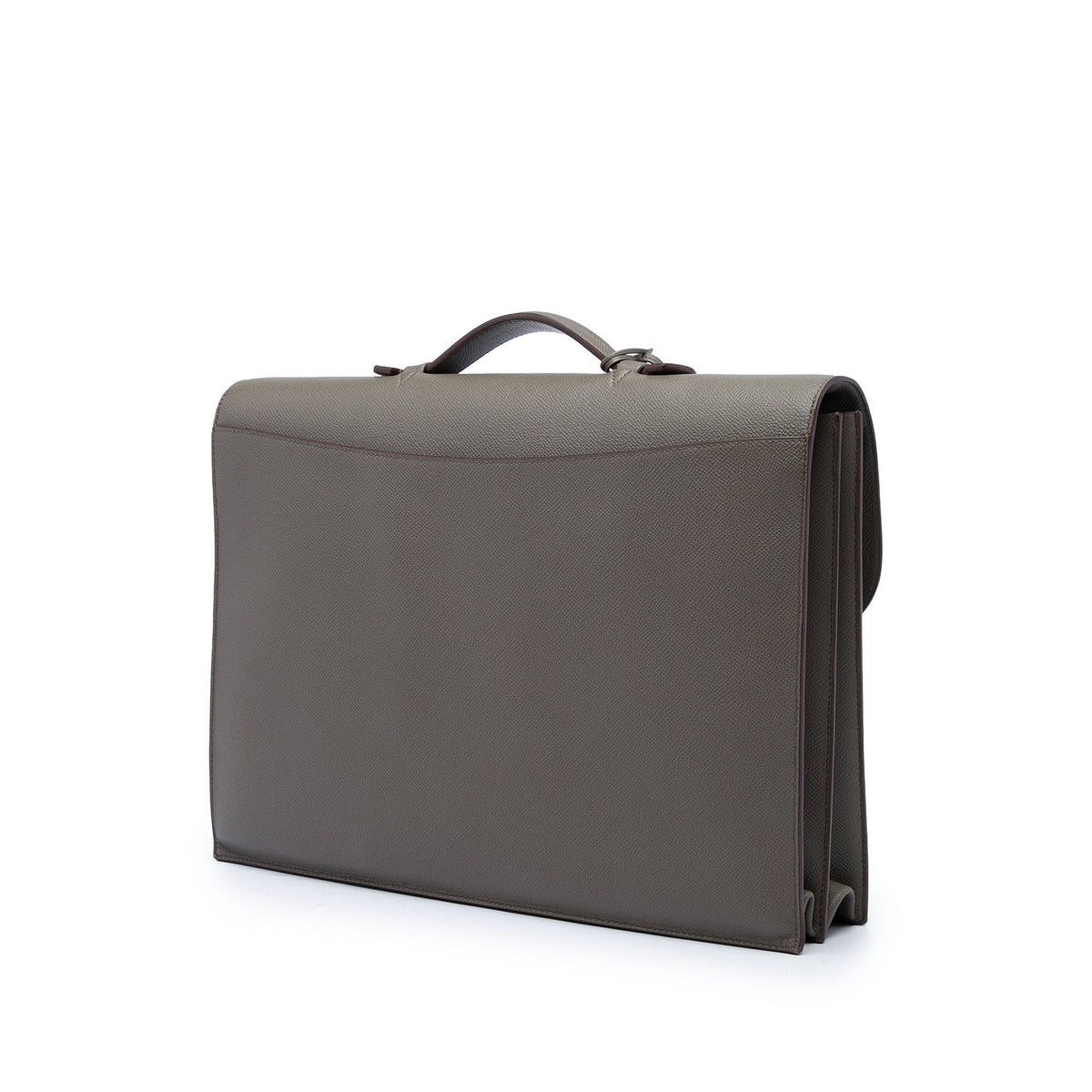 Hermès Epsom Sac A Depeches 38 — Brown