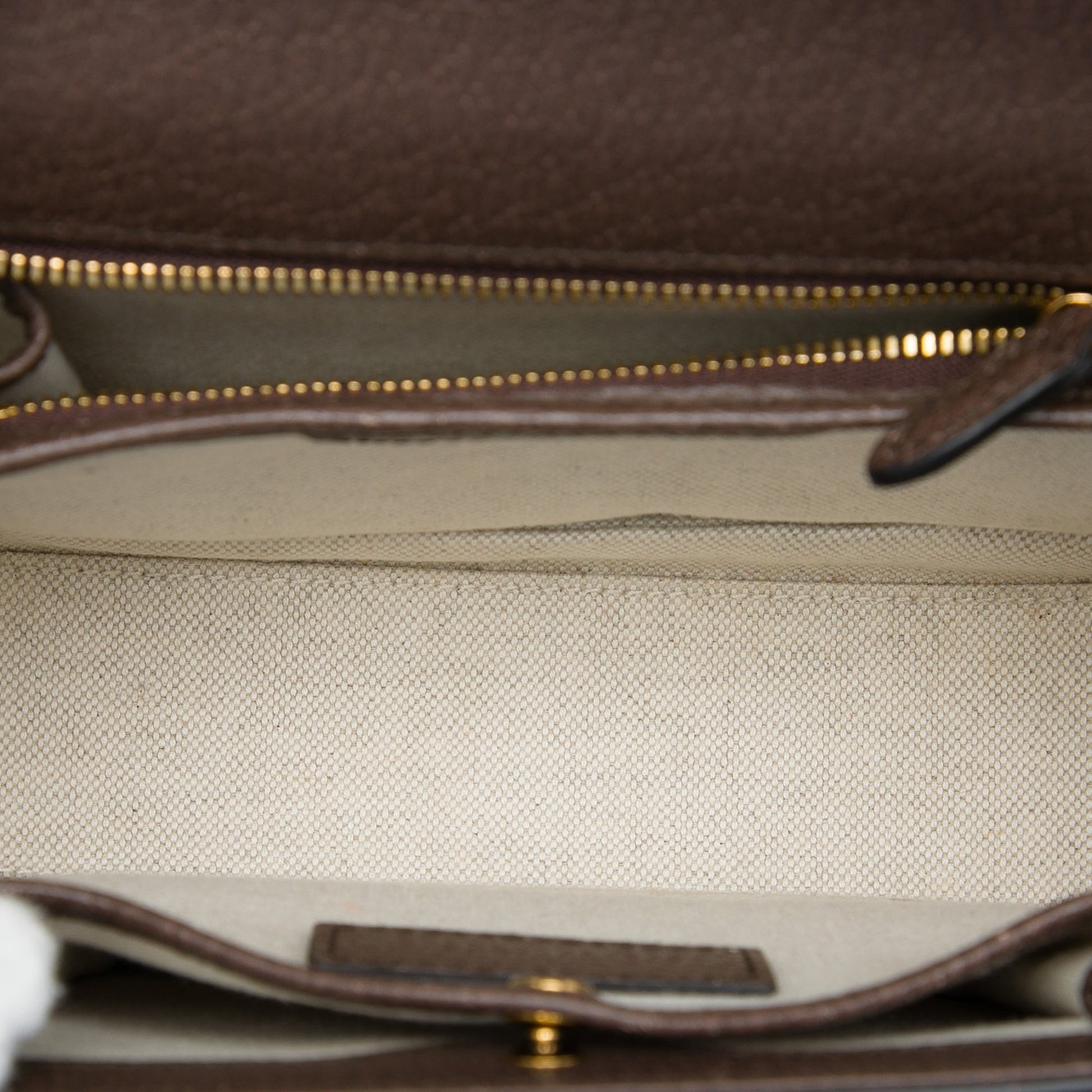 Gucci Small Jumbo GG Canvas Bamboo 1947 Top Handle Bag
