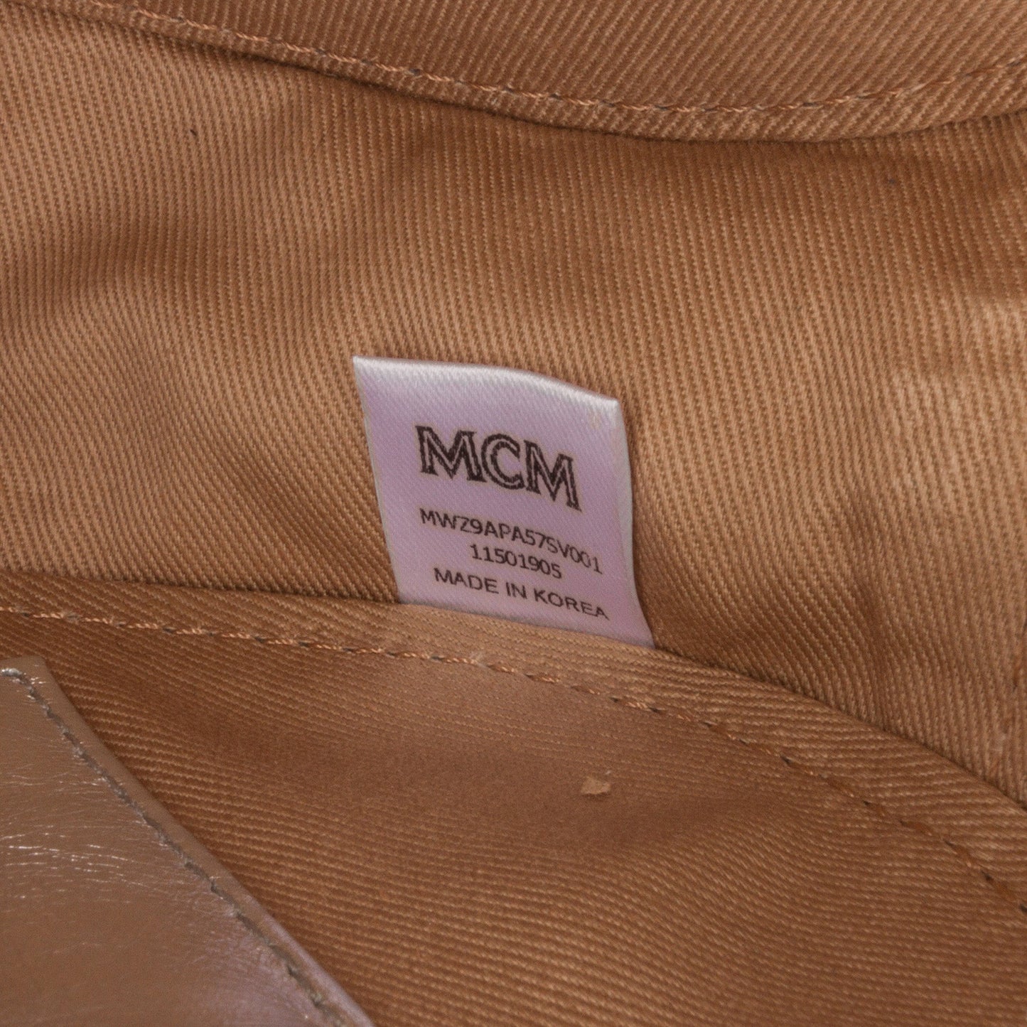 MCM Paticia Leopard Sparkle Satchel