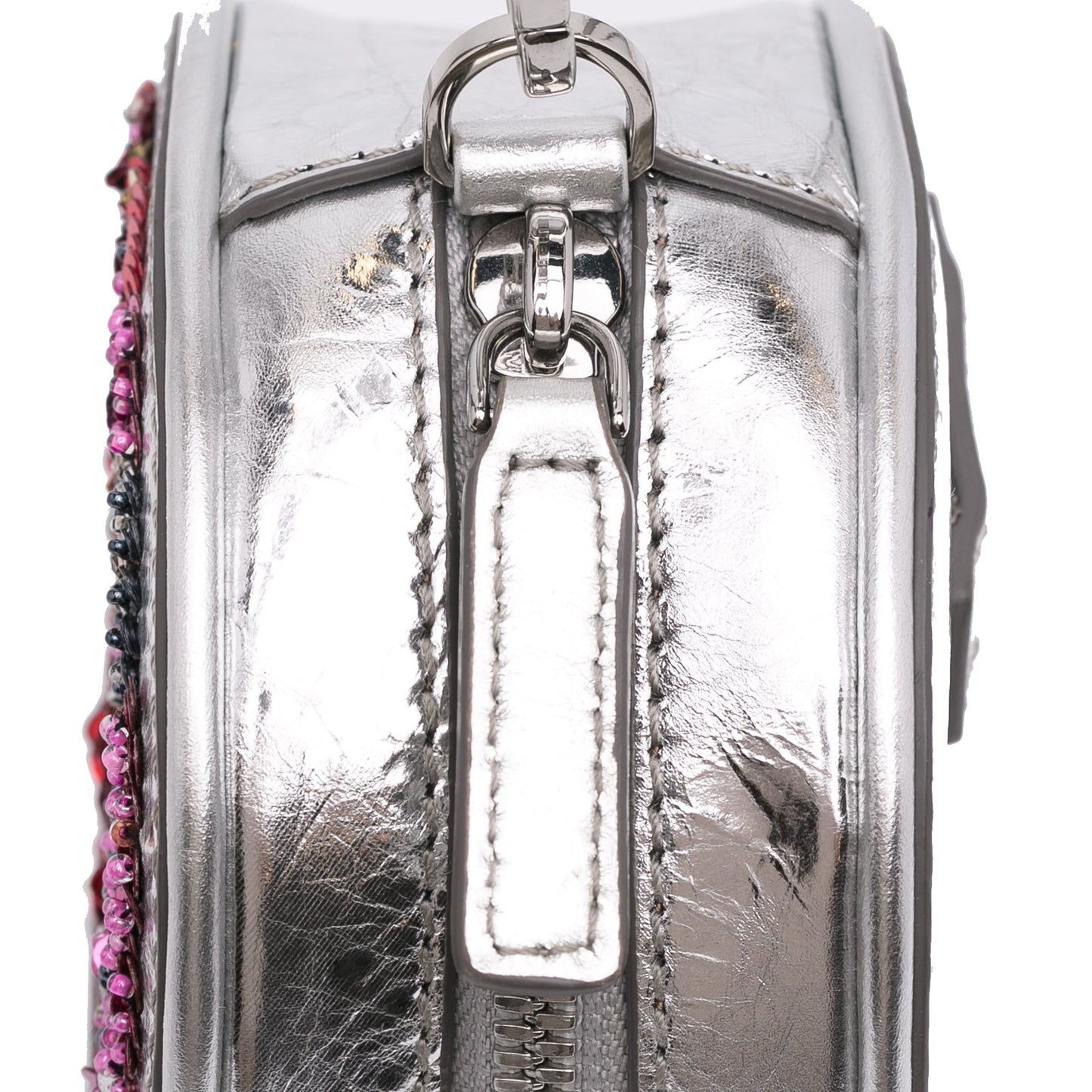 MCM Paticia Leopard Sparkle Satchel