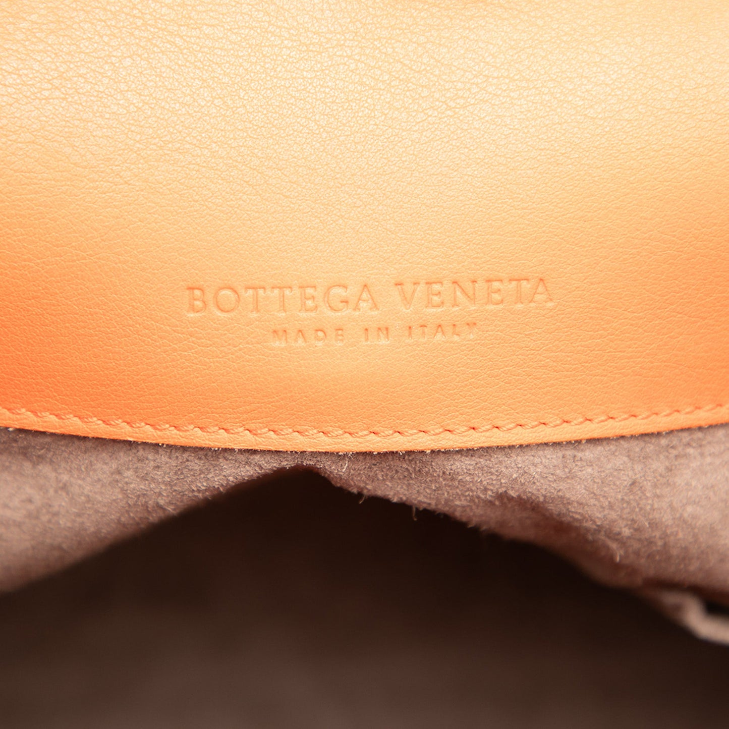 Bottega Veneta Leather Intrecciato Frame Top Handle Bag