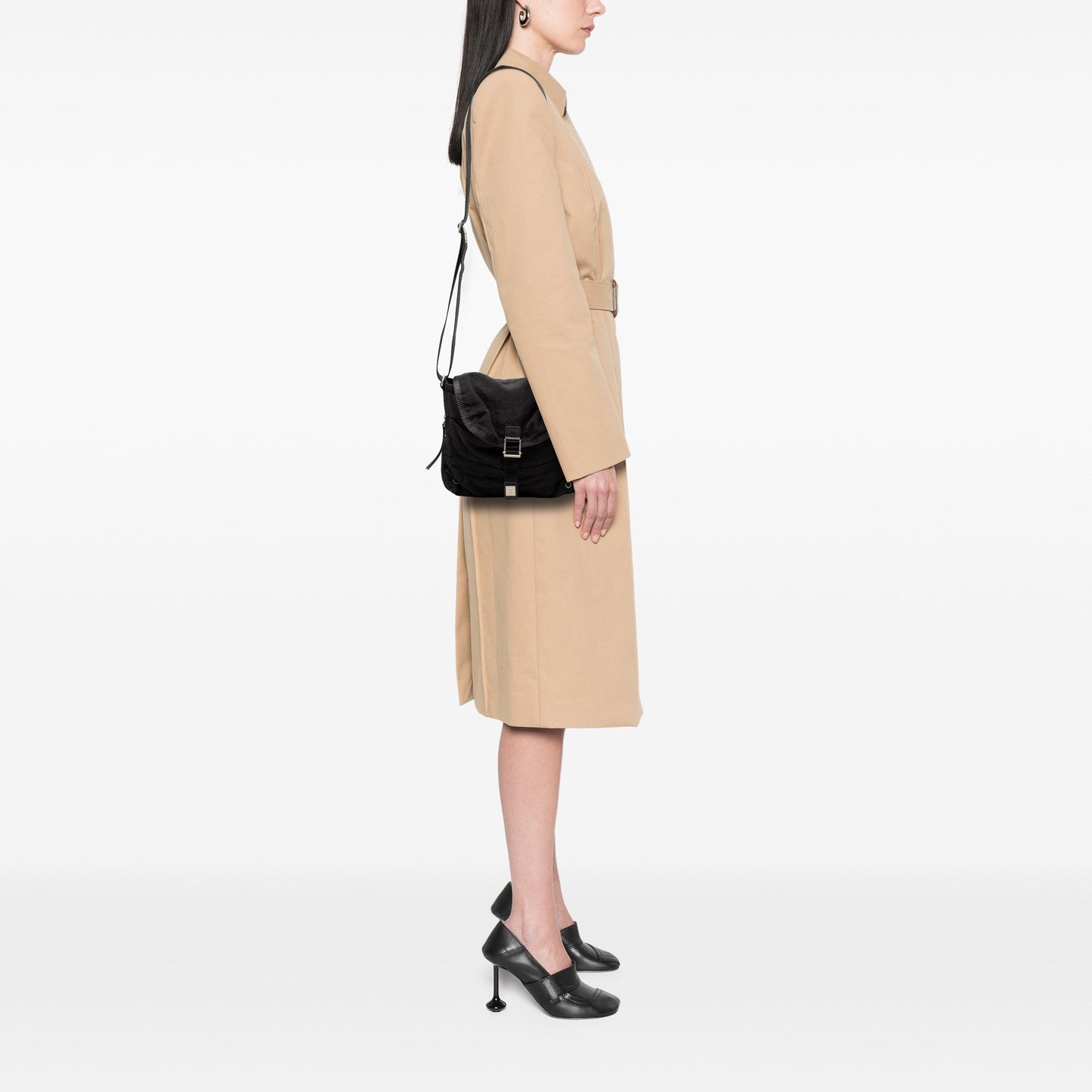 Chanel CC Nylon Sport Line Buckle Flap Crossbody