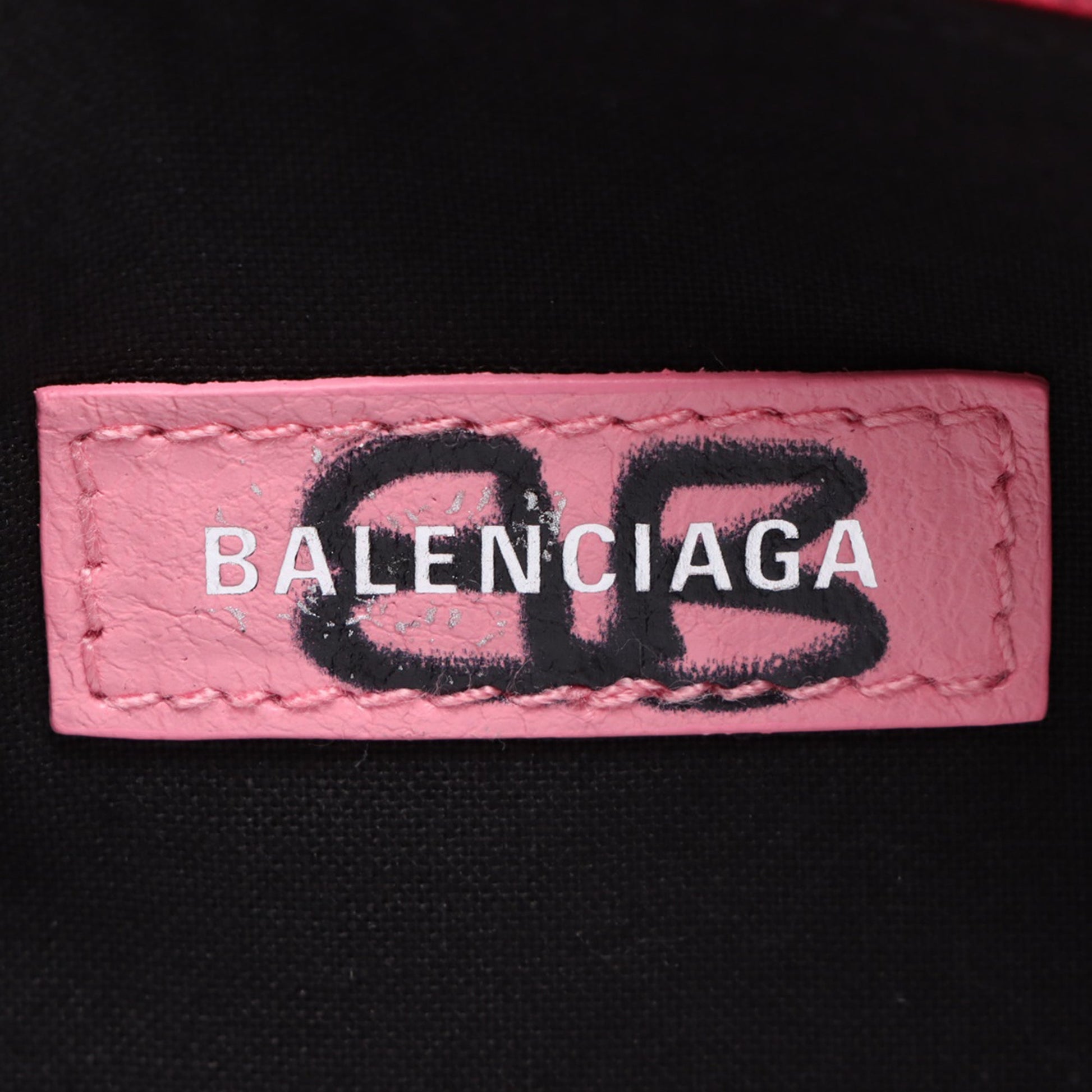 Balenciaga Lambskin Motocross Graffiti All Over Le Cagole XS