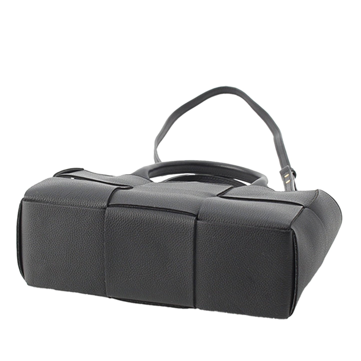 Bottega Veneta Mini Lambskin Intreccio Arco Tote