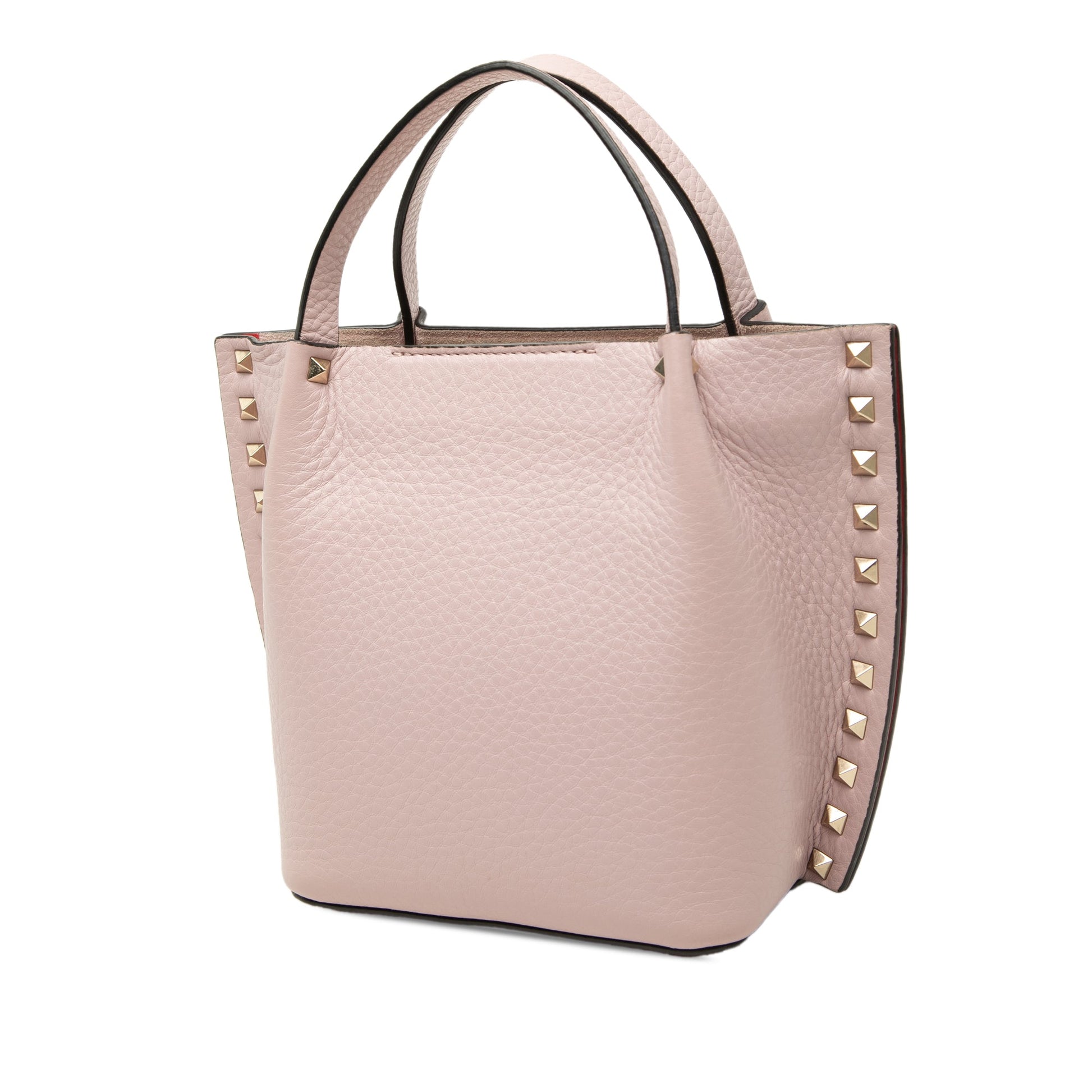 Valentino Small Leather Rockstud Satchel