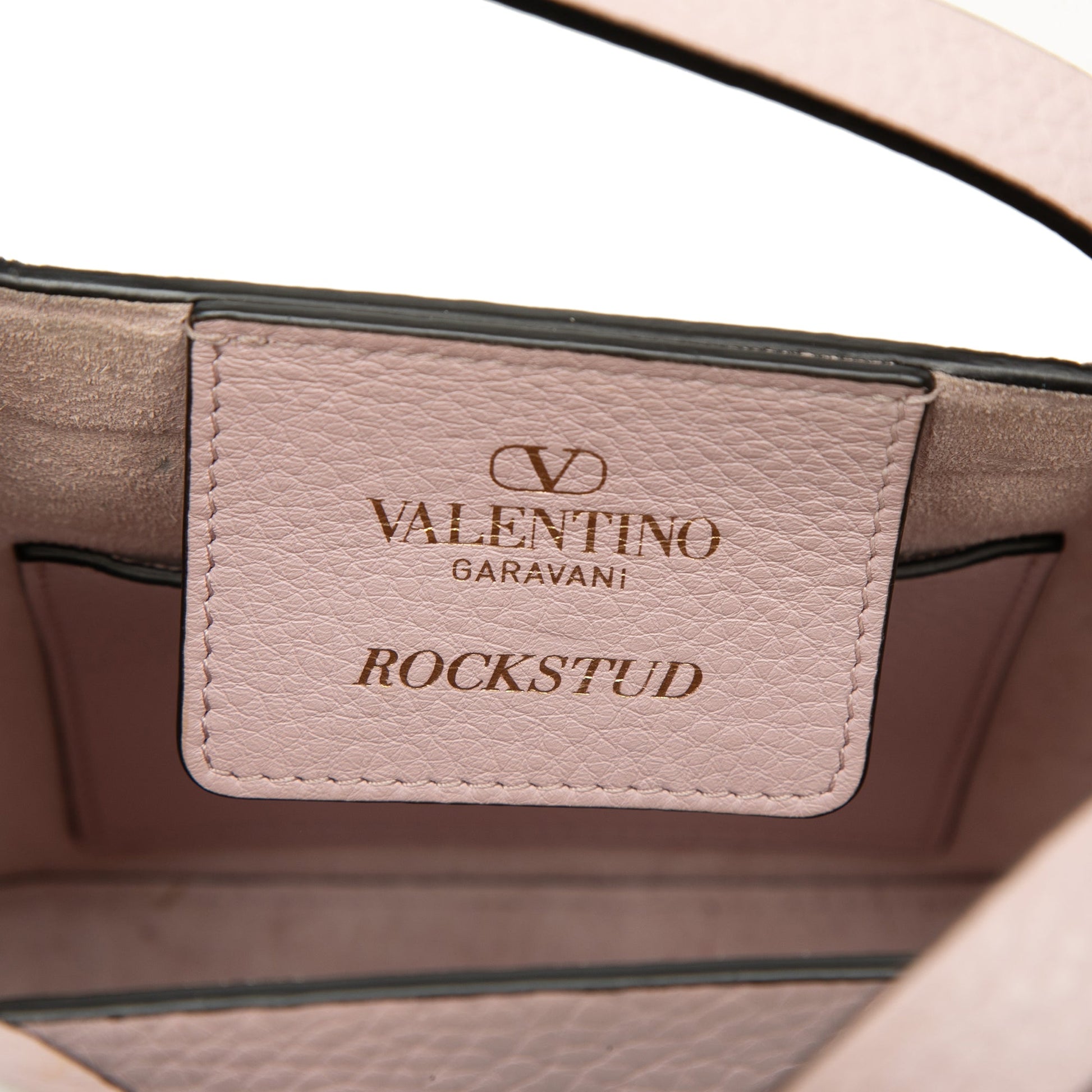 Valentino Small Leather Rockstud Satchel