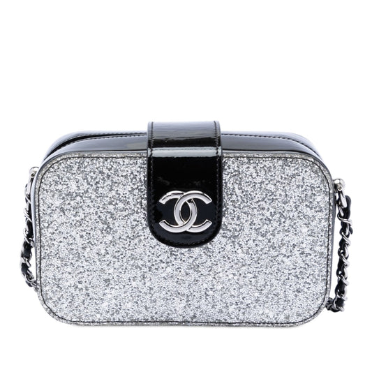 Chanel Glitter Patent Evening On The Moon Camera Case