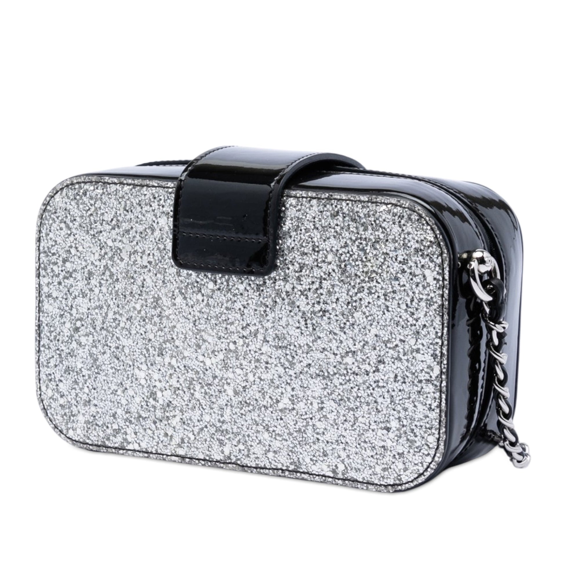Chanel Glitter Patent Evening On The Moon Camera Case