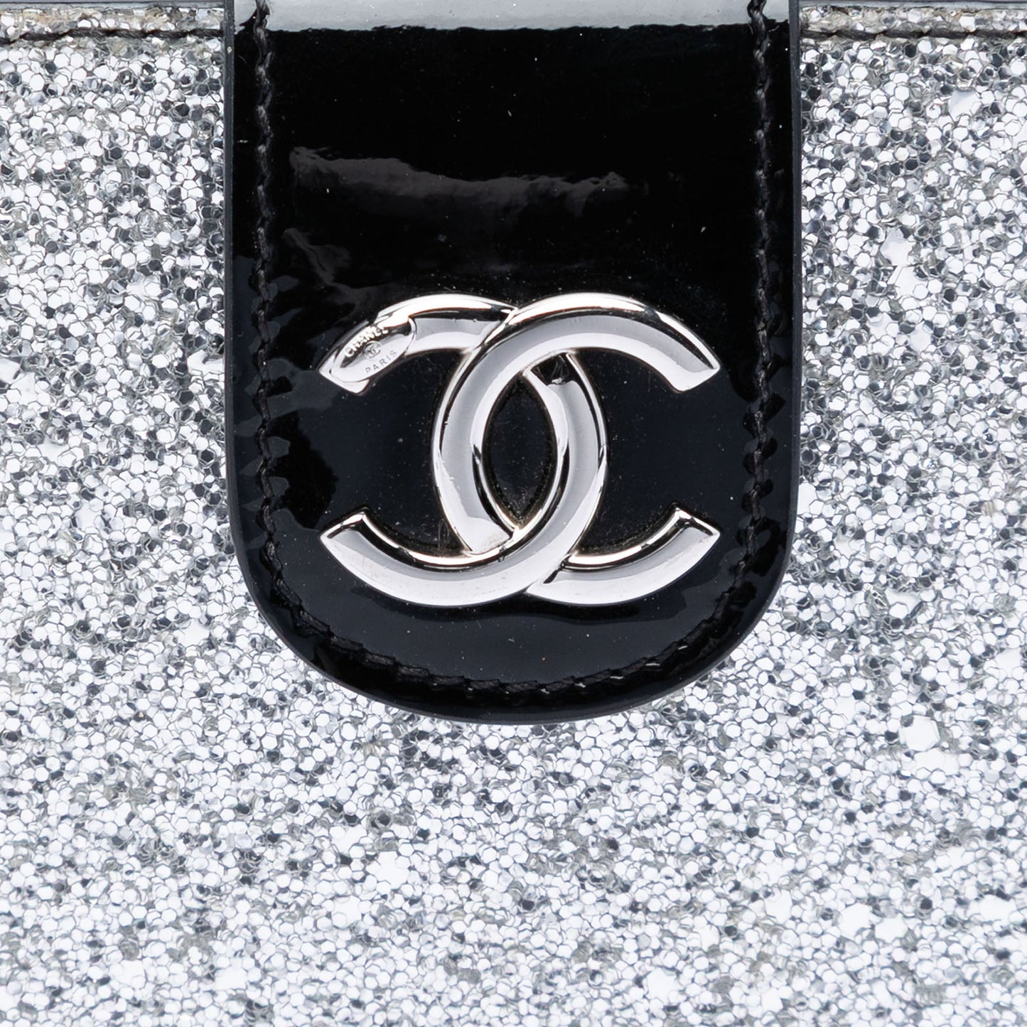 Chanel Glitter Patent Evening On The Moon Camera Case