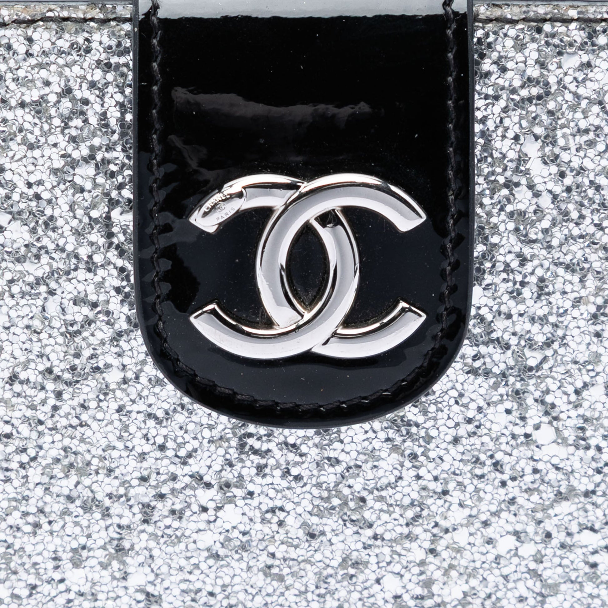 Chanel Glitter Patent Evening On The Moon Camera Case
