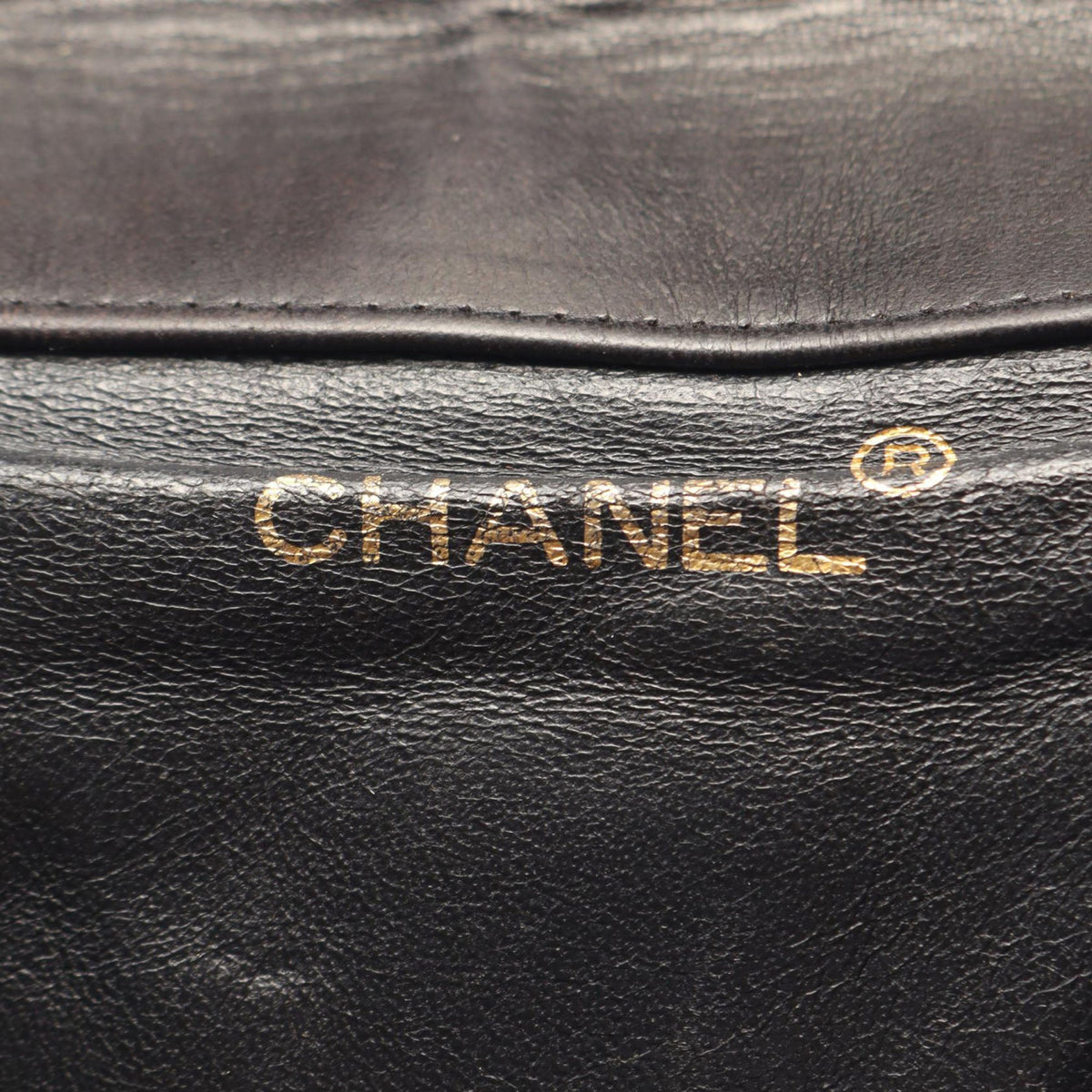 Chanel CC Quilted Lambskin Backpack — Black