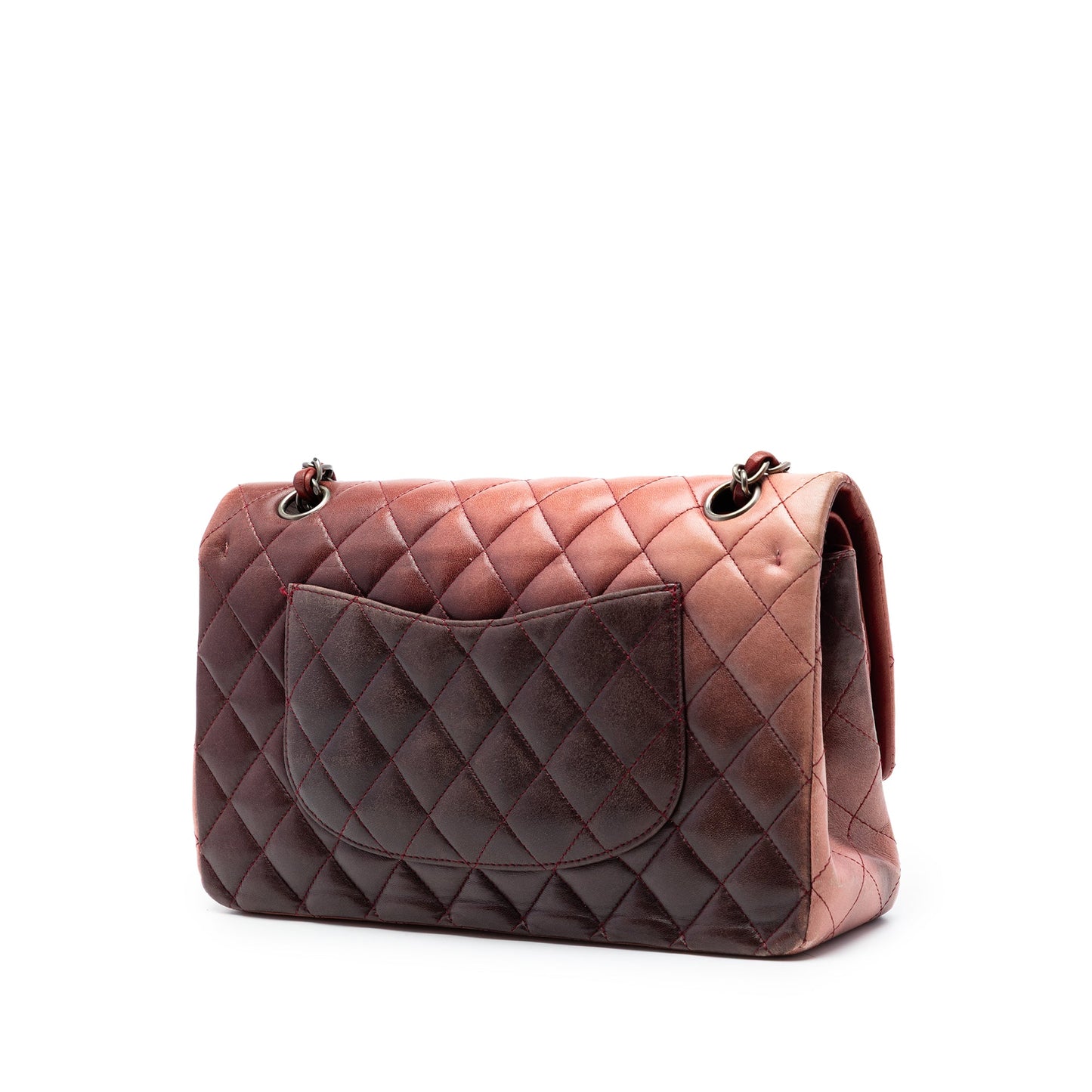 Chanel Medium Classic Lambskin Ombre Double Flap