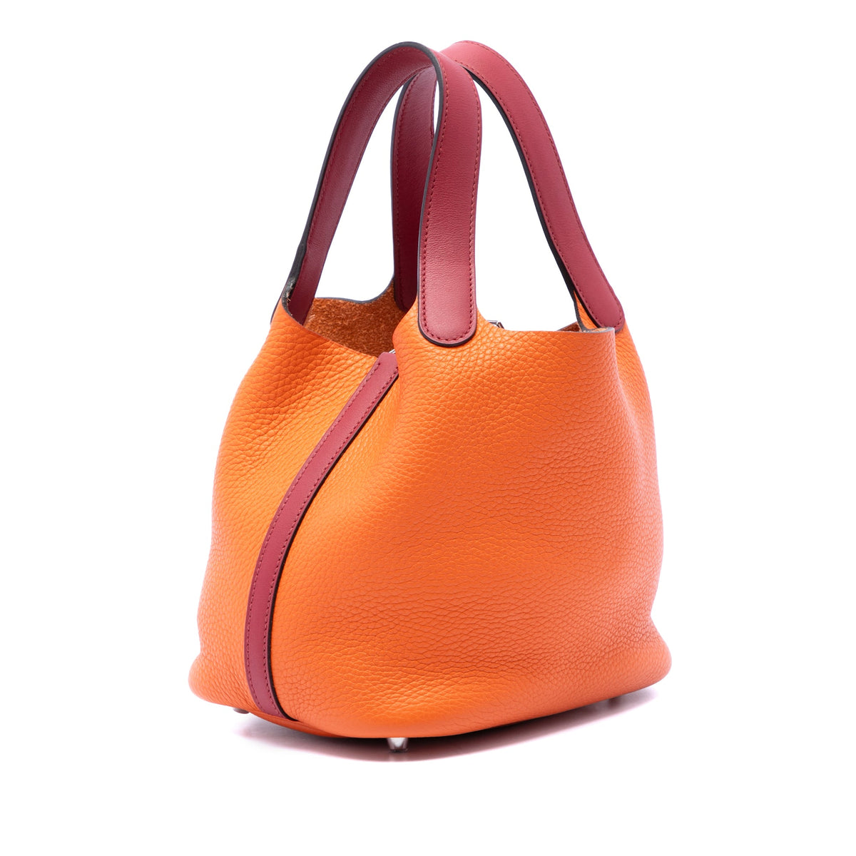 Hermès Bicolor Clemence and Swift Picotin Lock 18