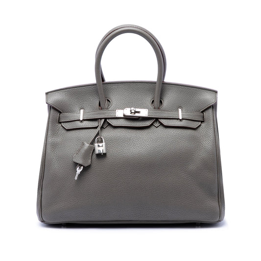 Hermès Clemence Birkin Retourne 35