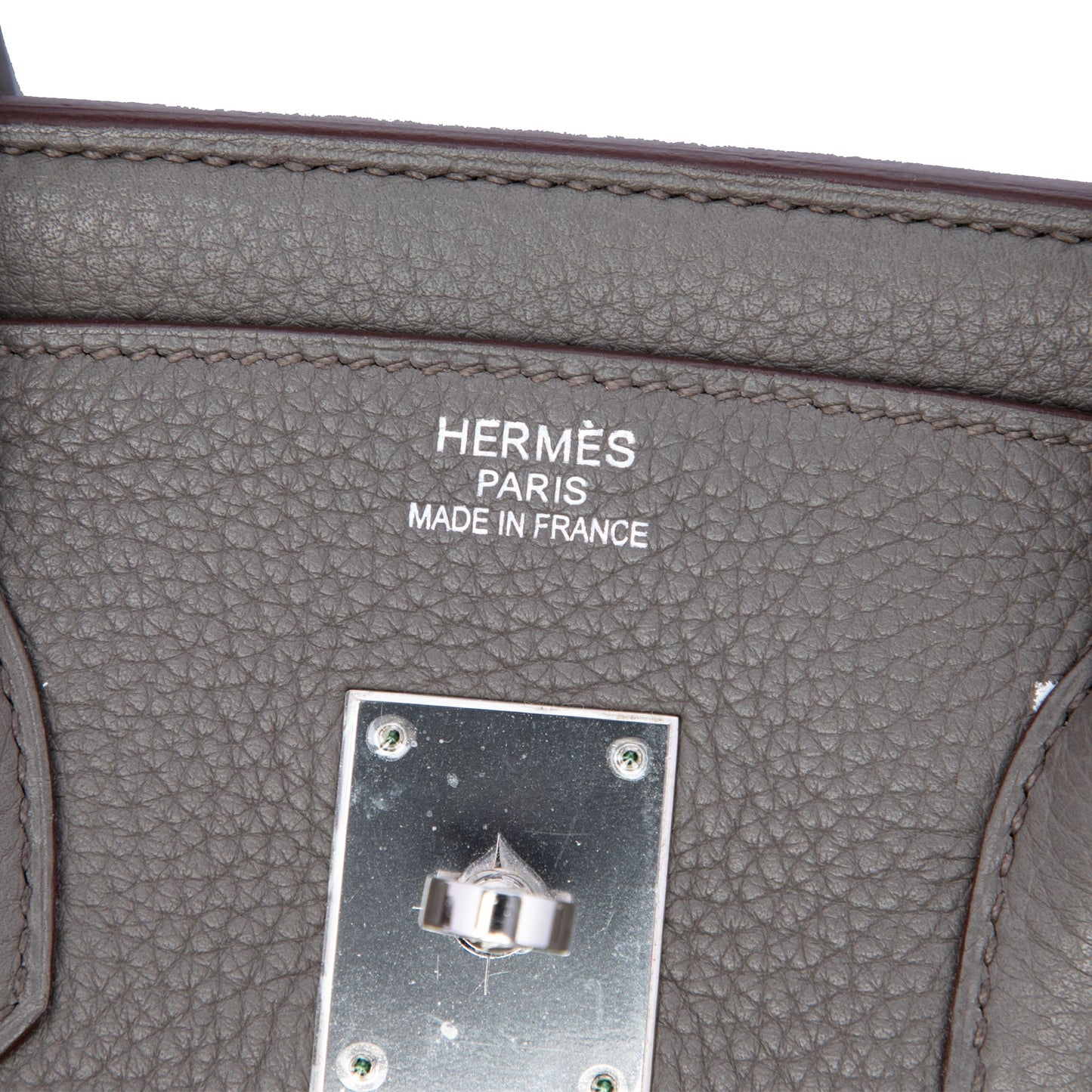 Hermès Clemence Birkin Retourne 35