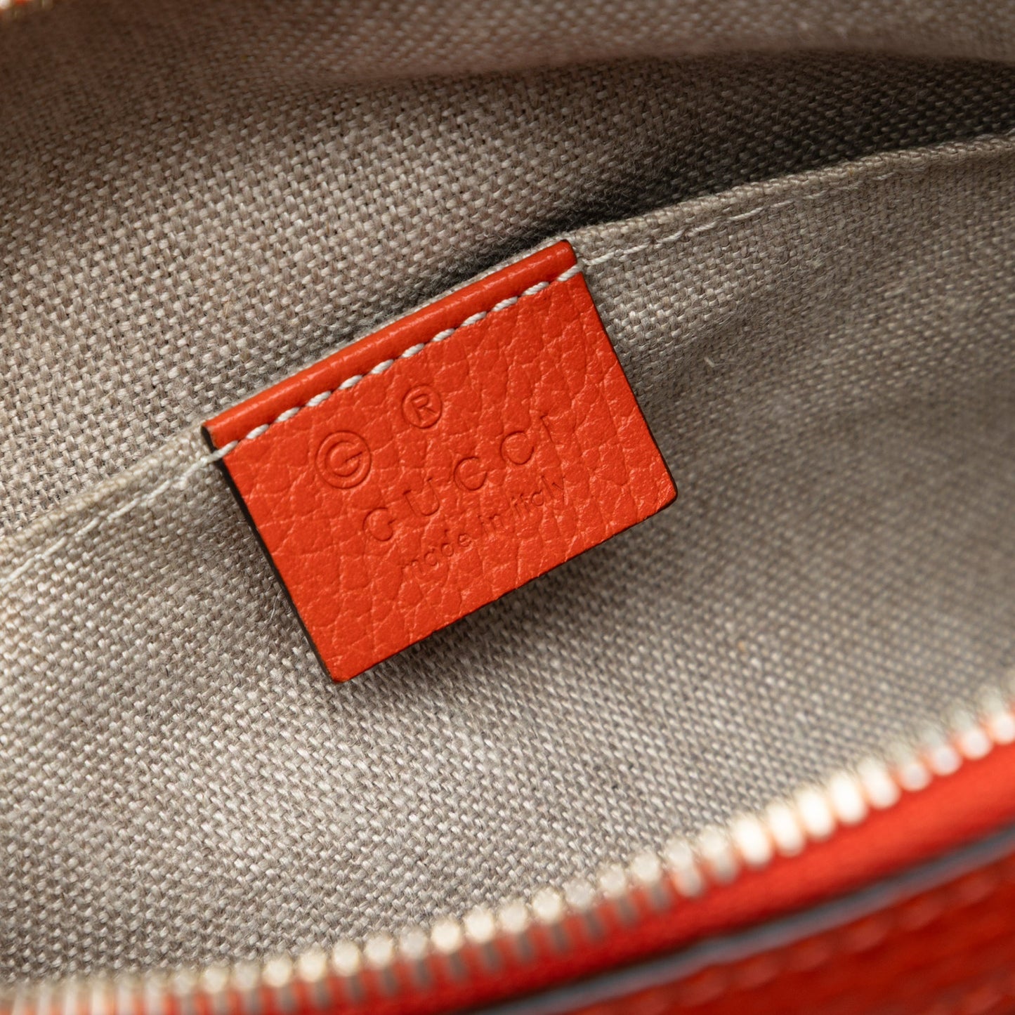 Gucci Mini Leather GG Charm Dome Satchel