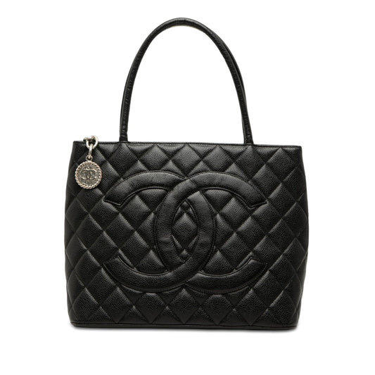 Chanel Caviar Medallion Tote