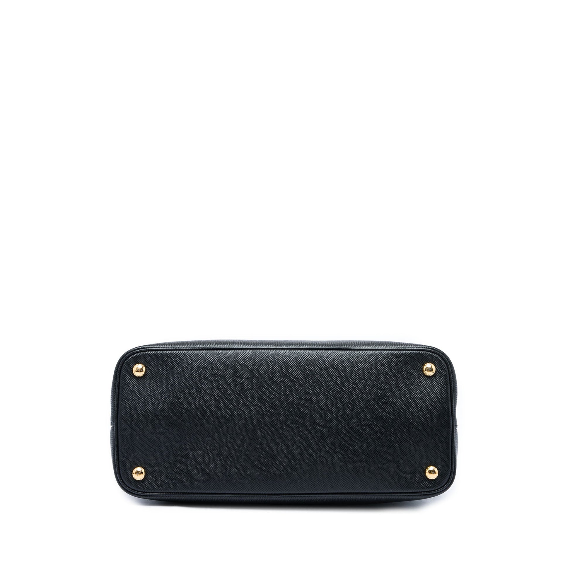 Prada Medium Saffiano Cuir Double Satchel