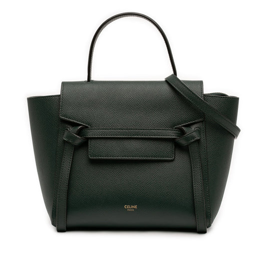 Celine Nano Grained Calfskin Belt Bag