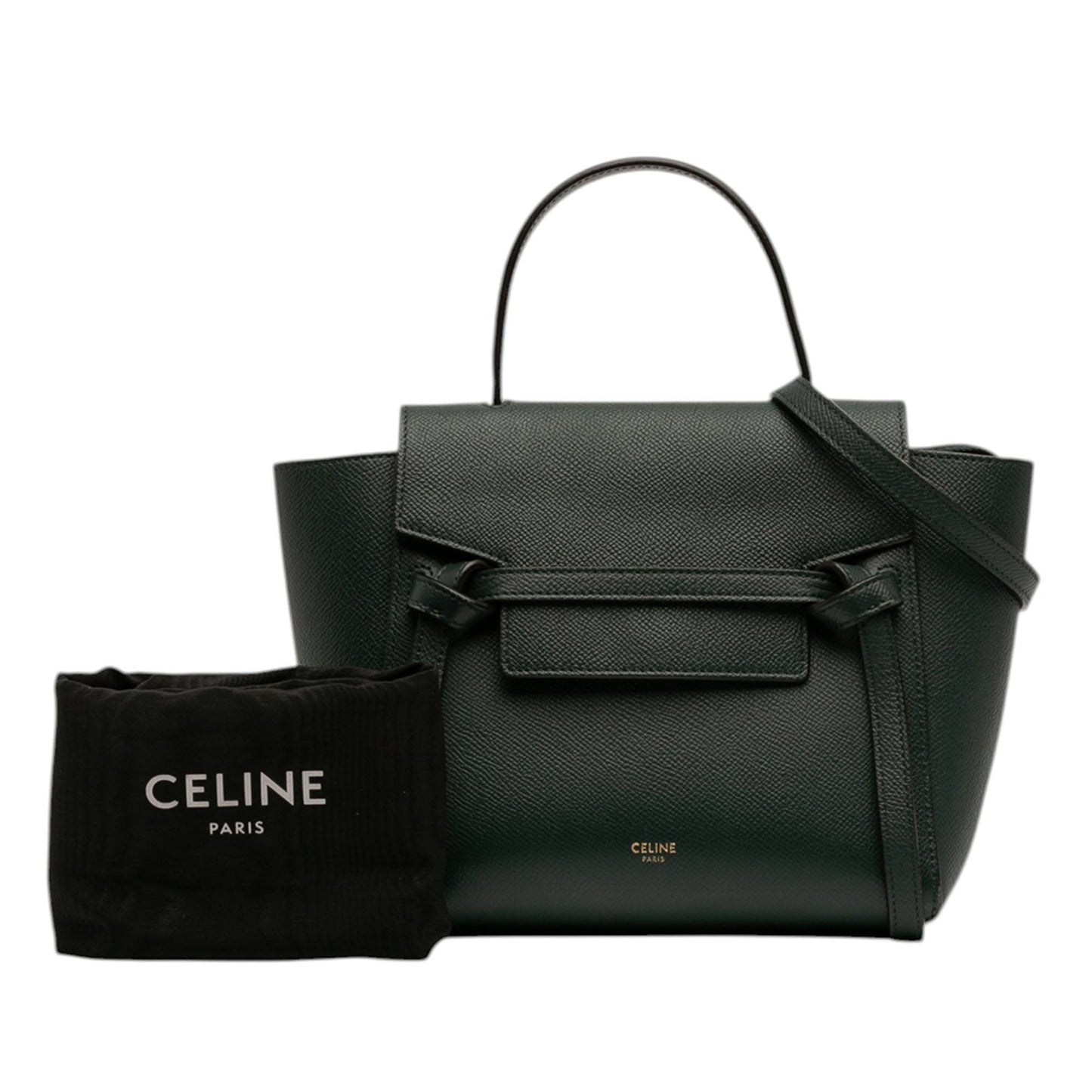 Celine Nano Grained Calfskin Belt Bag