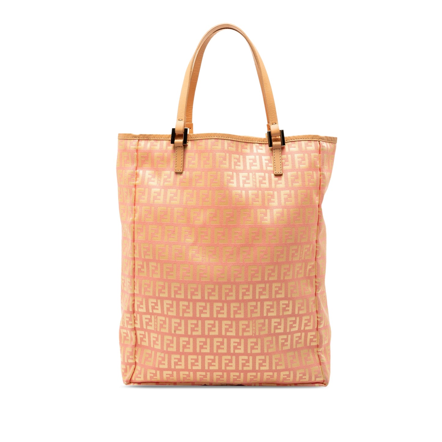 Fendi Zucchino Canvas Vertical Tote