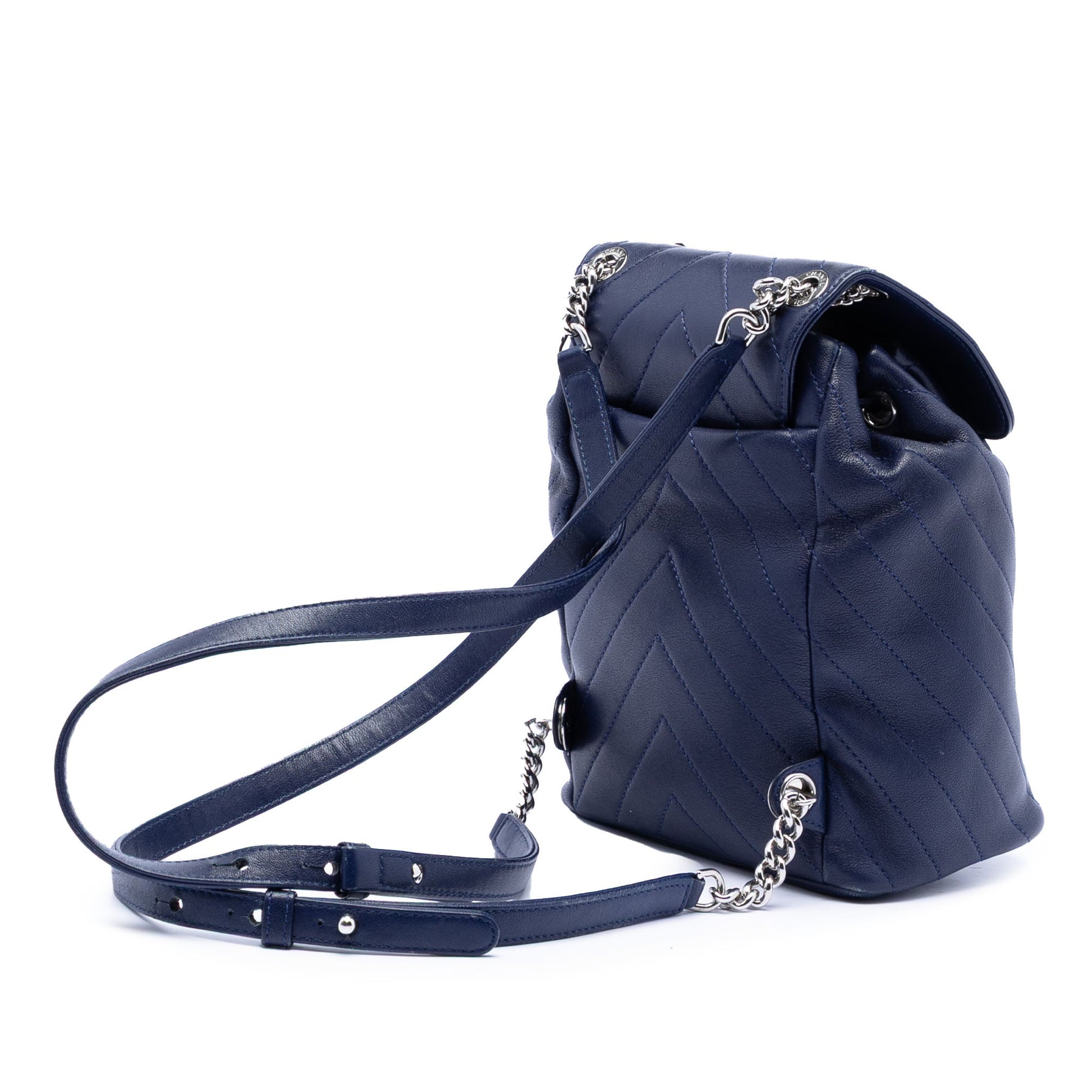 Chanel Mini Chevron Lambskin Urban Spirit Backpack