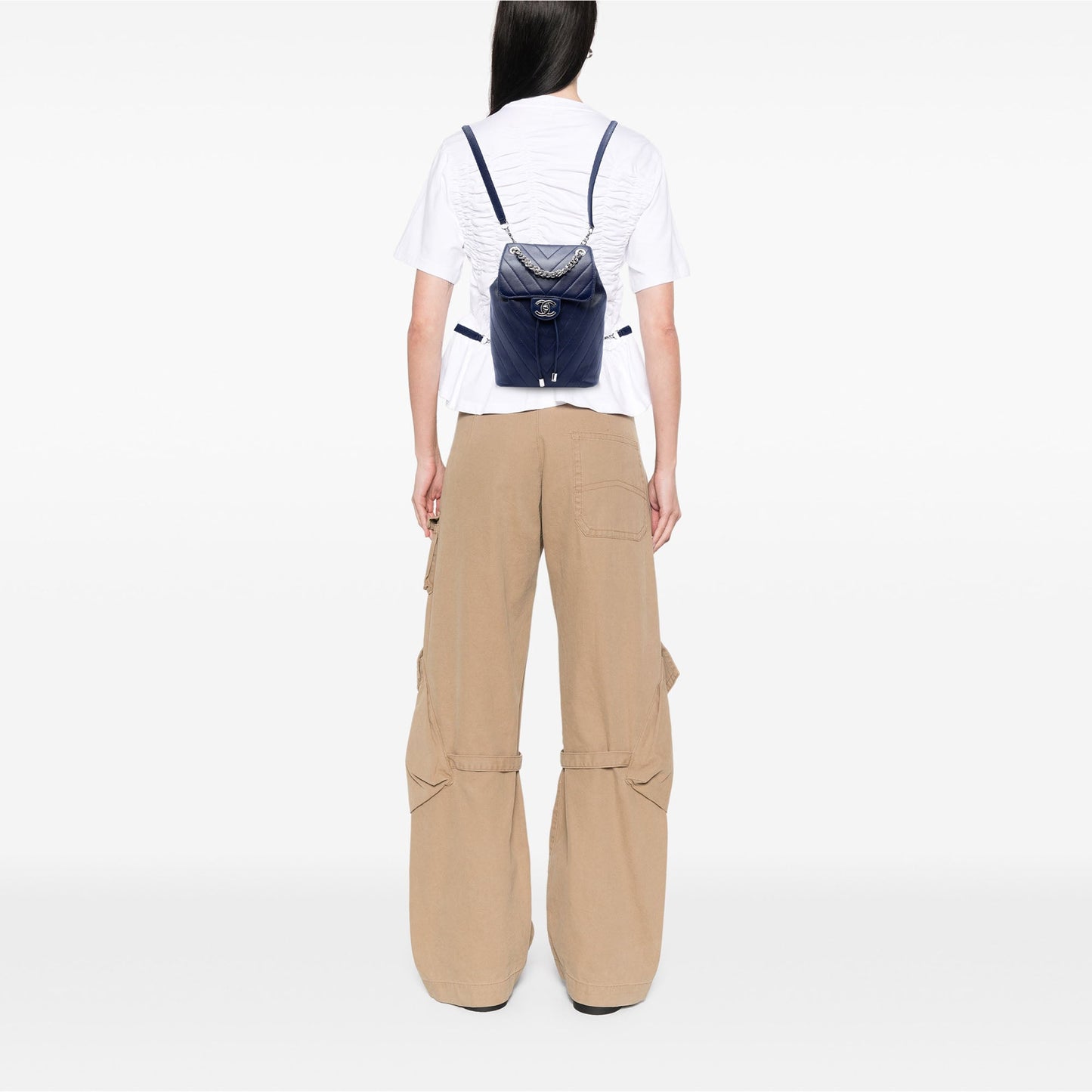 Chanel Mini Chevron Lambskin Urban Spirit Backpack