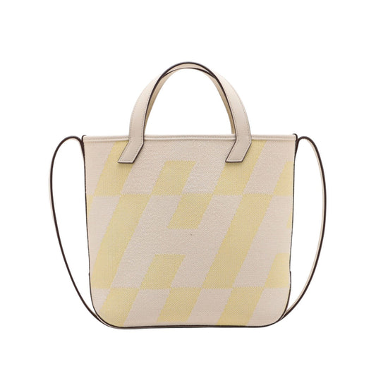 Hermès Toile and Swift Cabas H en Biais 27